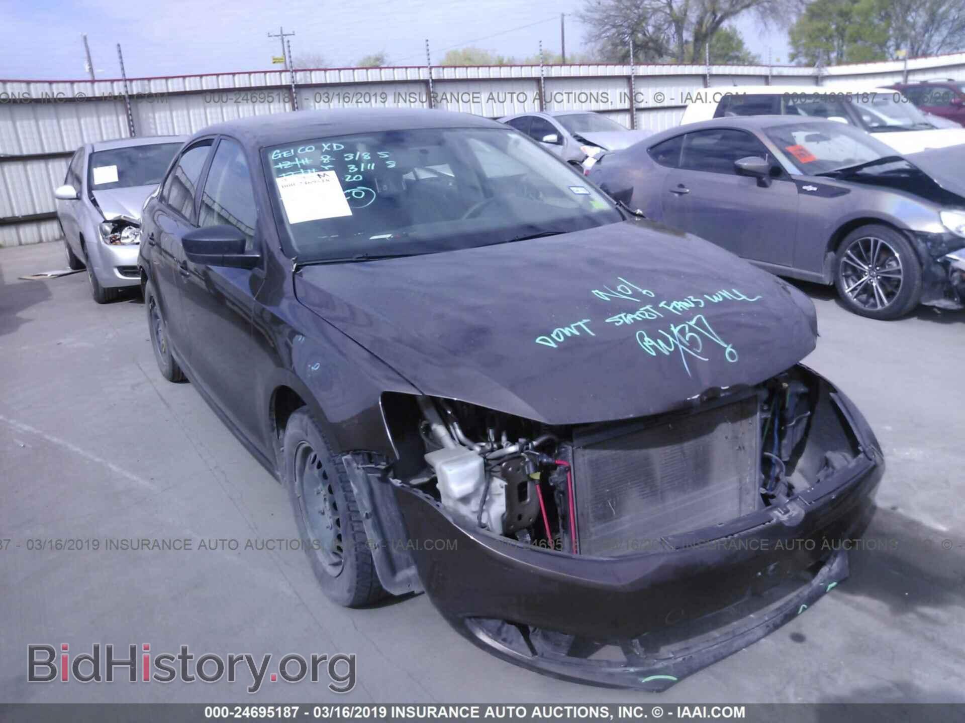 Фотография 3VW2K7AJ5CM365517 - VOLKSWAGEN JETTA 2012