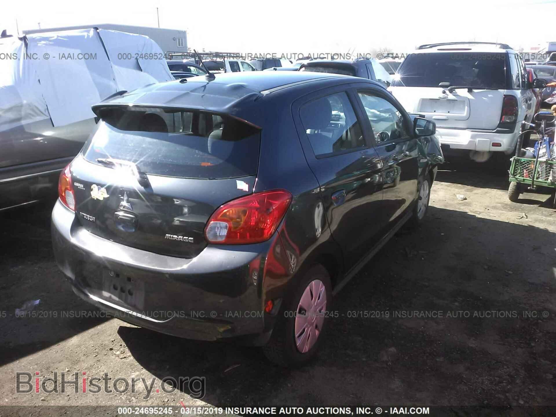 2015 MITSUBISHI MIRAGE - VIN: ML32A3HJ2FH000213 - Фото 4
