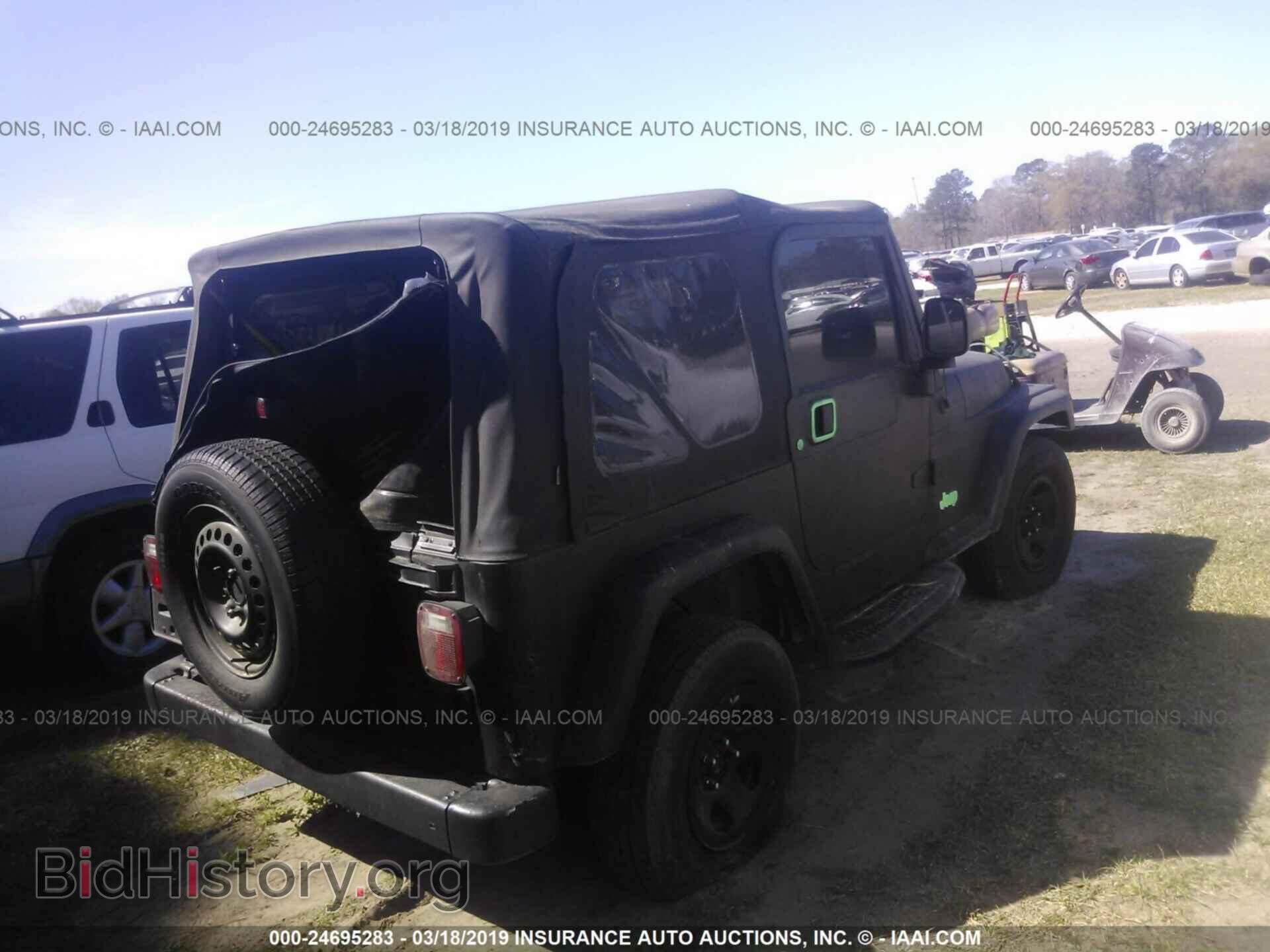 2003 JEEP WRANGLER - VIN: 1J4FA39S73P375709 - Photo 4