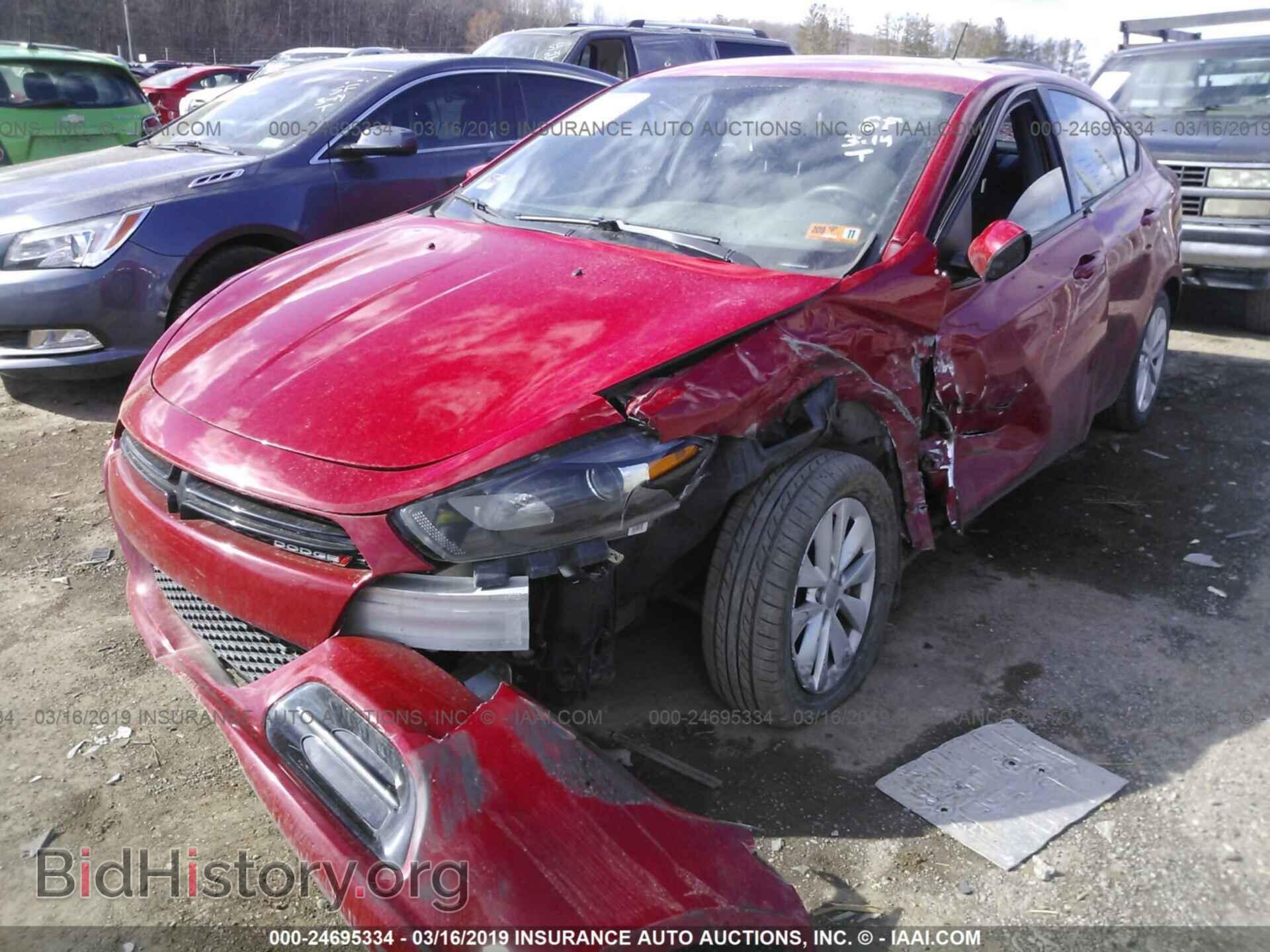 2014 DODGE DART - VIN: 1C3CDFBB0ED724729 - Фото 2