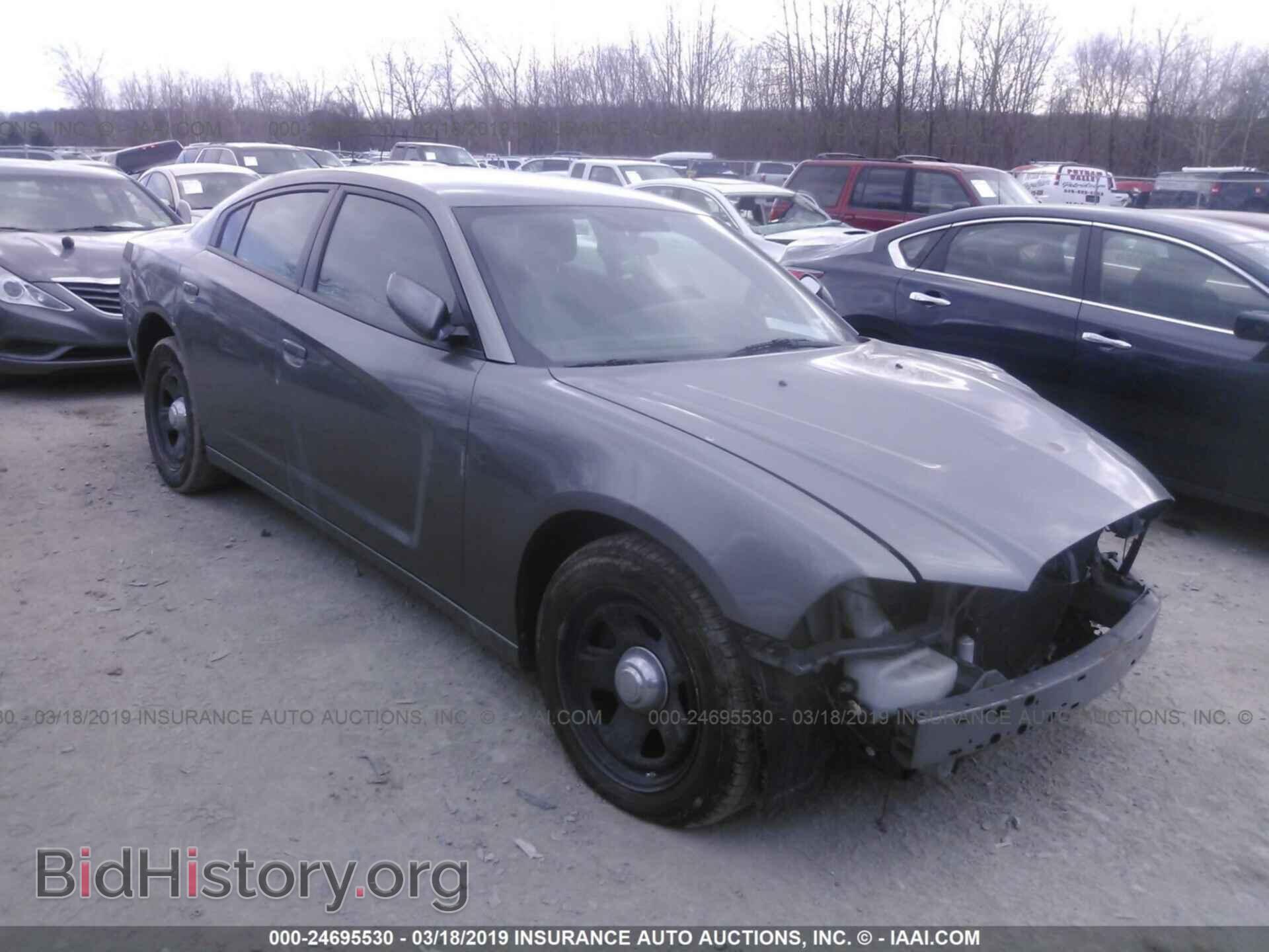 Photo 2C3CDXAG7CH295611 - DODGE CHARGER 2012