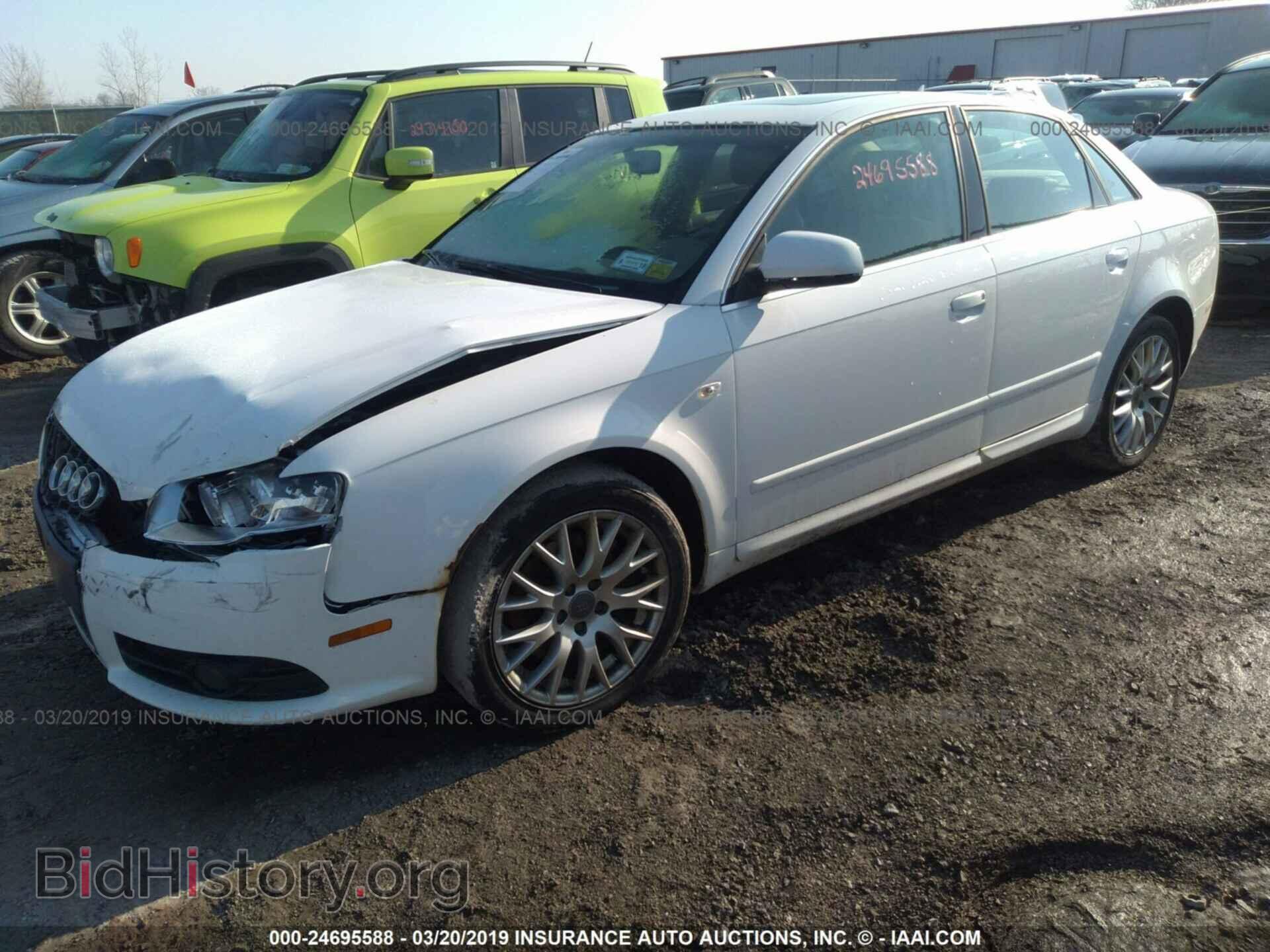 2008 AUDI A4 - VIN: WAUDF78E58A152934 - Фото 2