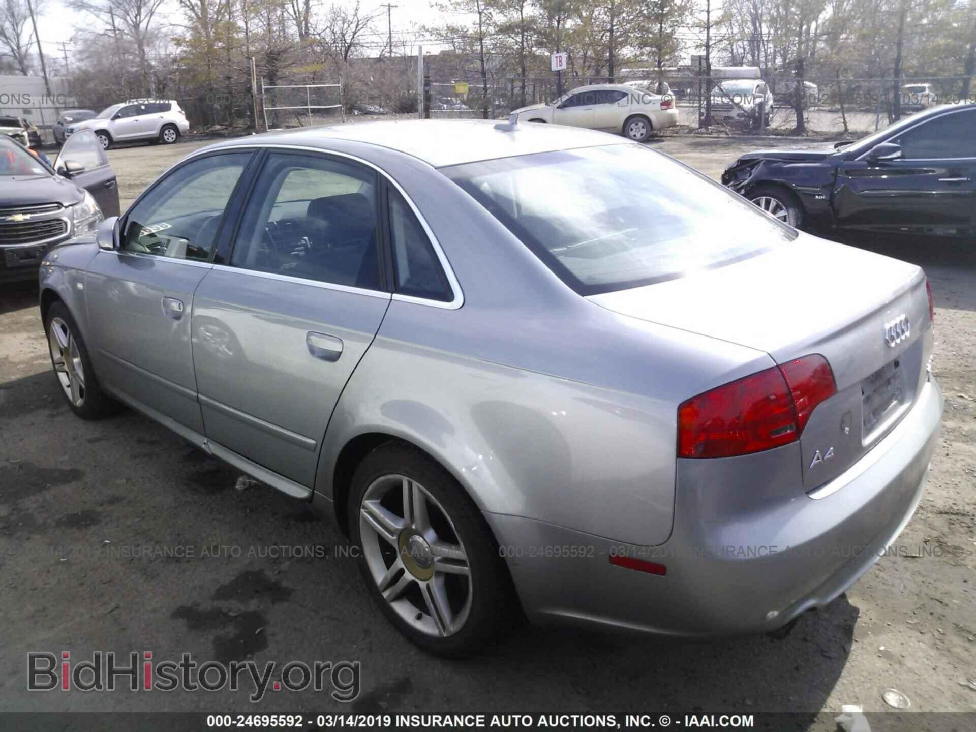 2008 AUDI A4 - VIN: WAUDF78EX8A101574 - Фото 3