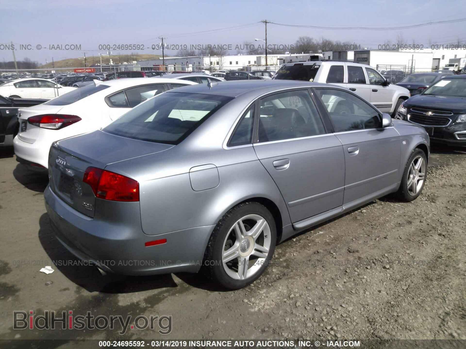 2008 AUDI A4 - VIN: WAUDF78EX8A101574 - Фото 4