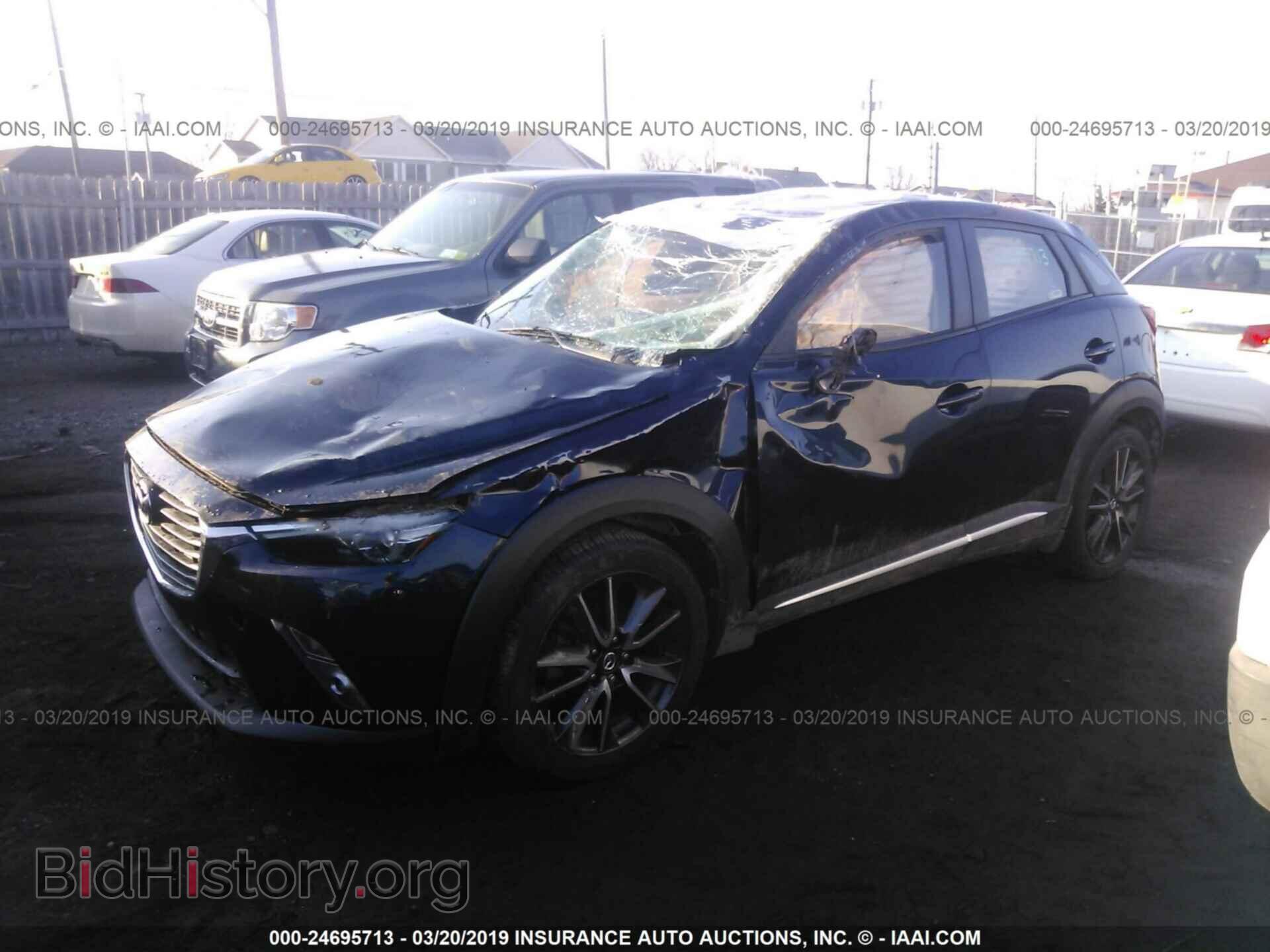 2016 MAZDA CX-3 - VIN: JM1DKBD72G0126322 - Фото 2