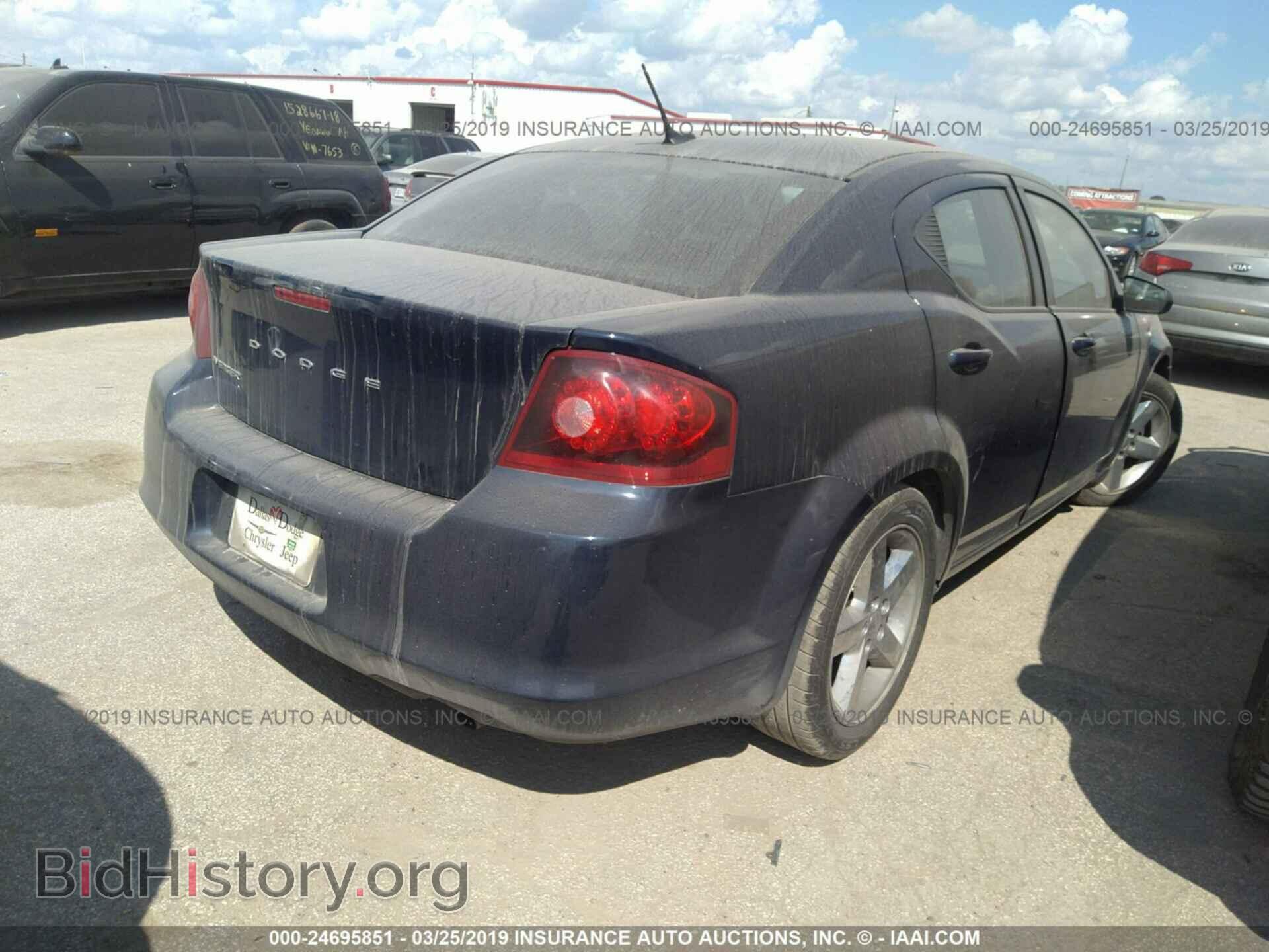 2013 DODGE AVENGER - VIN: 1C3CDZAB6DN616708 - Фото 4