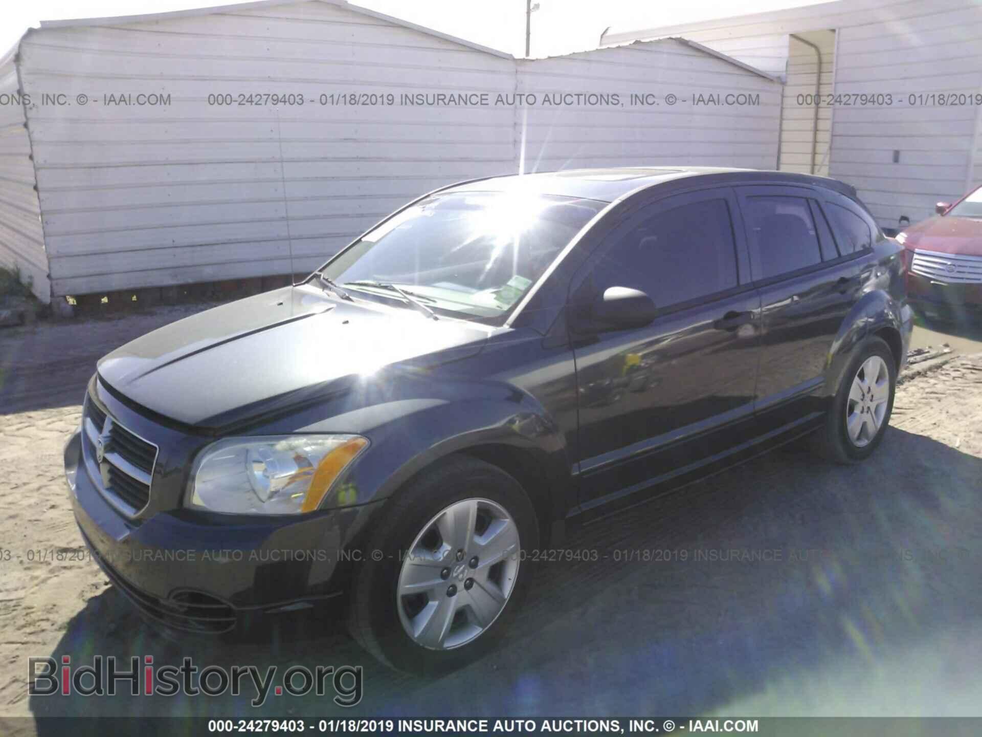2007 DODGE CALIBER - VIN: 1B3HB48B97D173465 - Фото 2