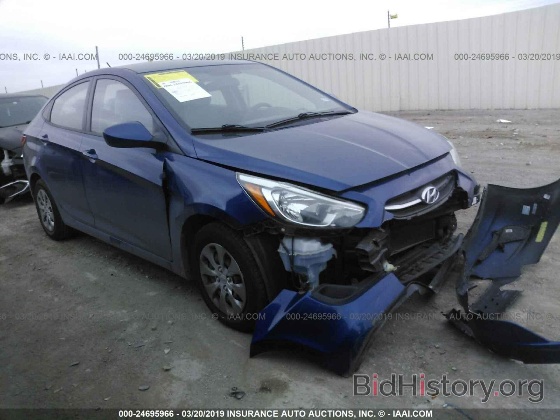 Photo KMHCT4AE7FU855166 - HYUNDAI ACCENT 2015