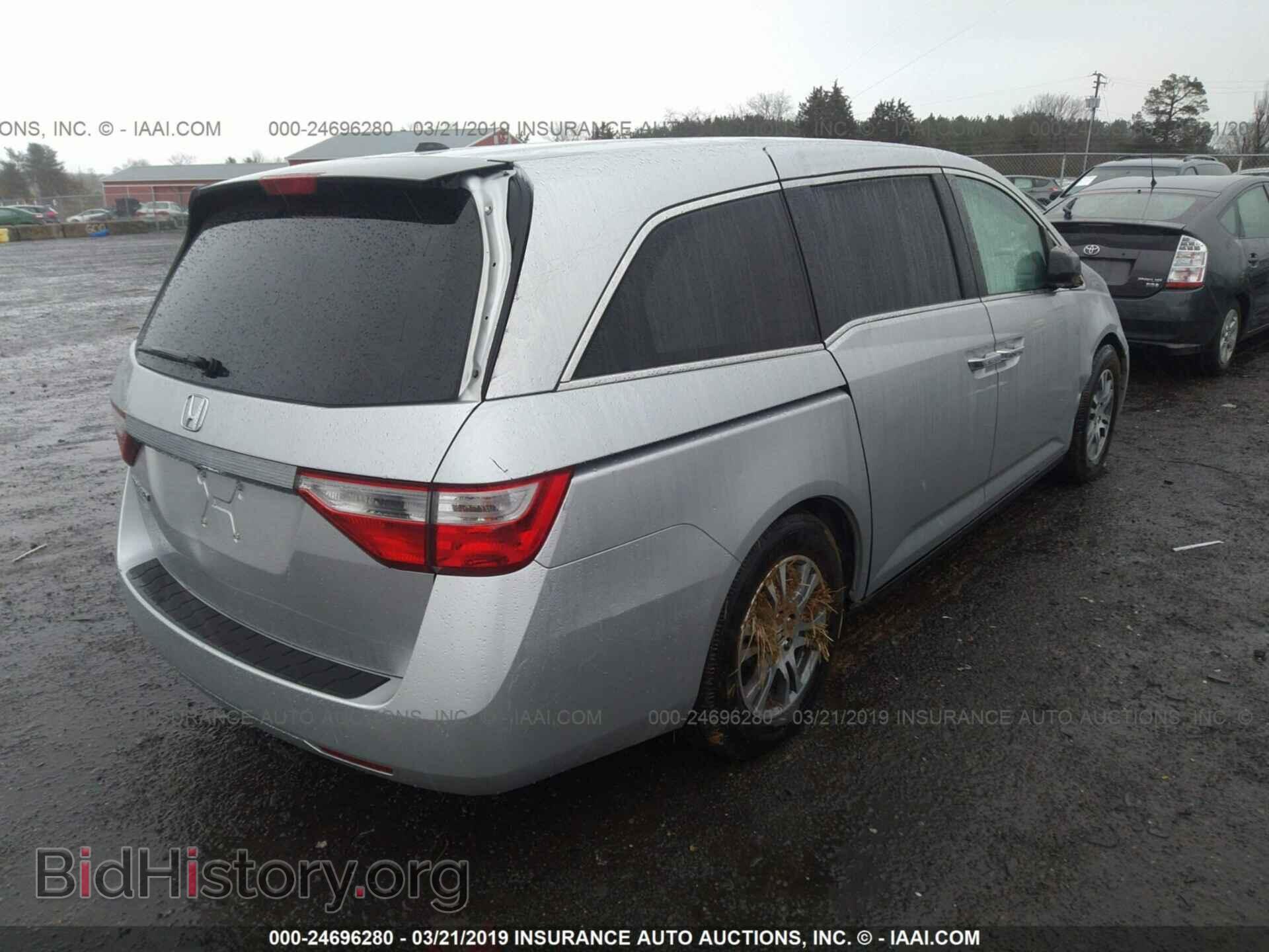 2013 HONDA ODYSSEY - VIN: 5FNRL5H69DB060922 - Фото 4