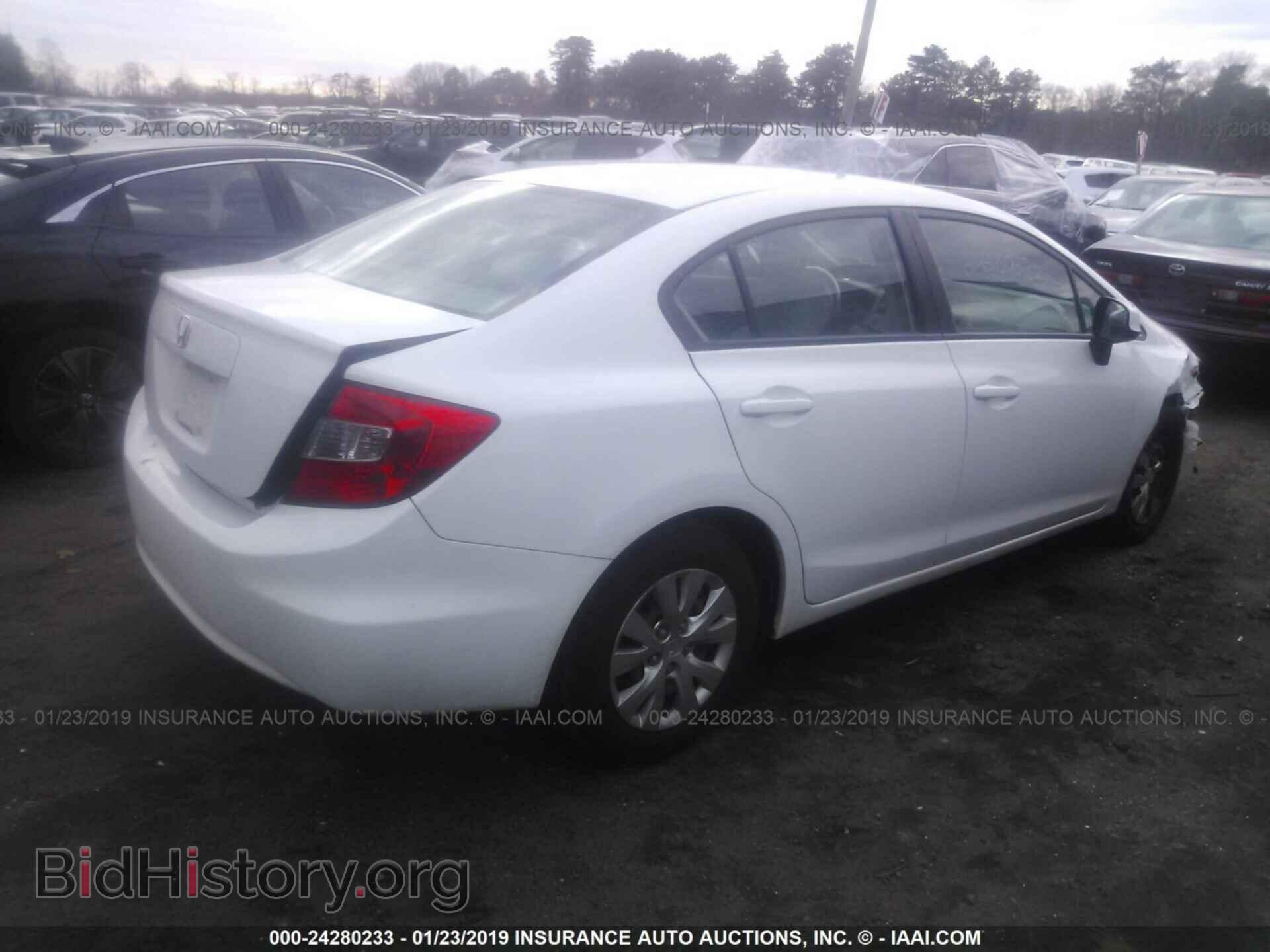 2012 HONDA CIVIC - VIN: 19XFB2F52CE360336 - Фото 4