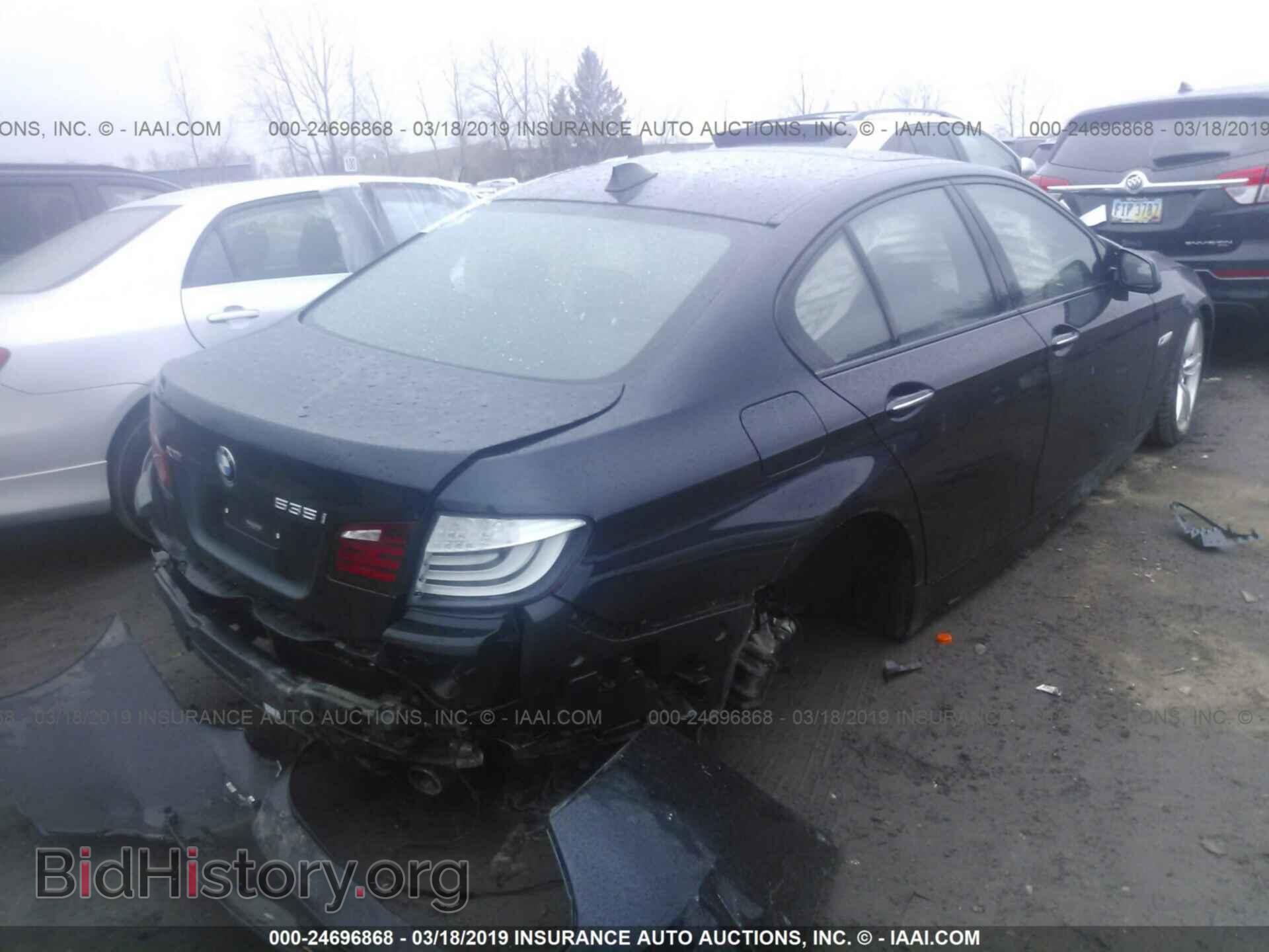 2013 BMW 535 - VIN: WBAFU7C58DDU72134 - Фото 4