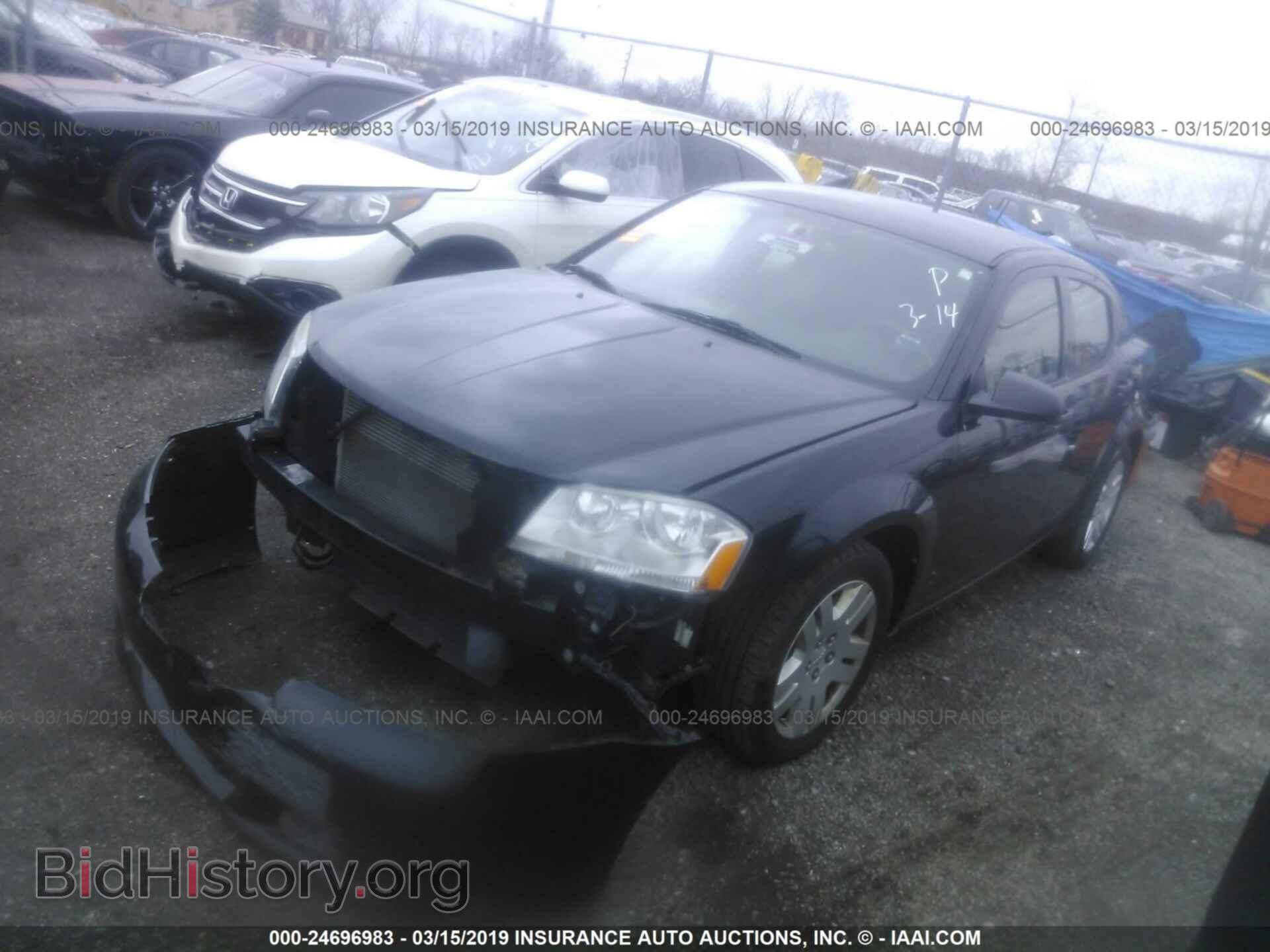 2011 DODGE AVENGER - VIN: 1B3BD4FB3BN587816 - Фото 2