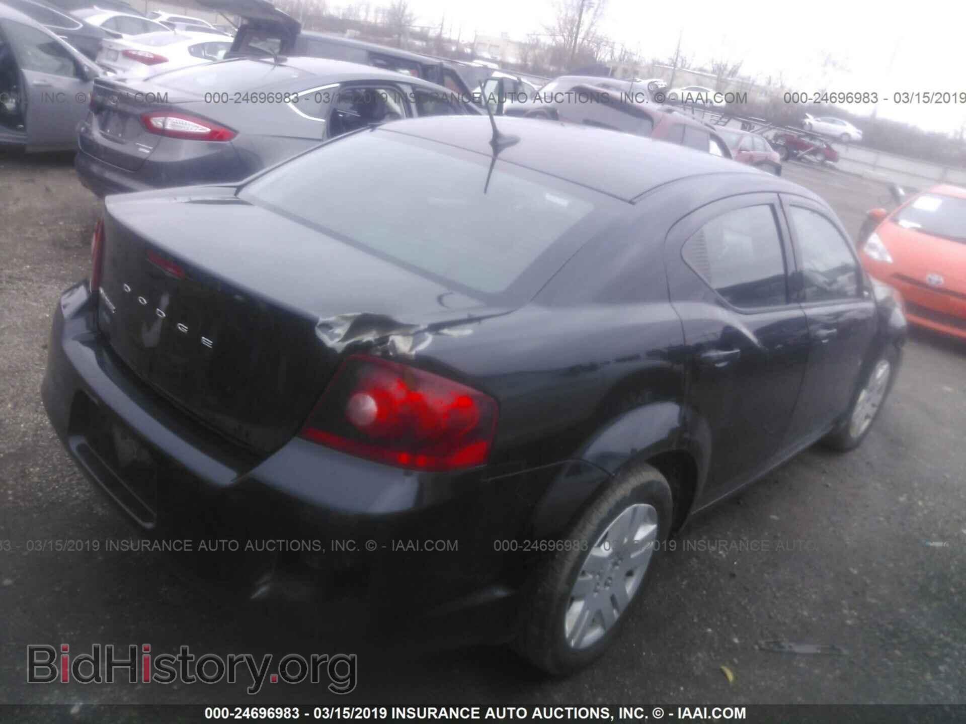 2011 DODGE AVENGER - VIN: 1B3BD4FB3BN587816 - Фото 4
