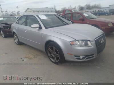2006 Audi A4 2.0T Quattro, серебристый — VIN WAUDF78E56A033357, IAAI