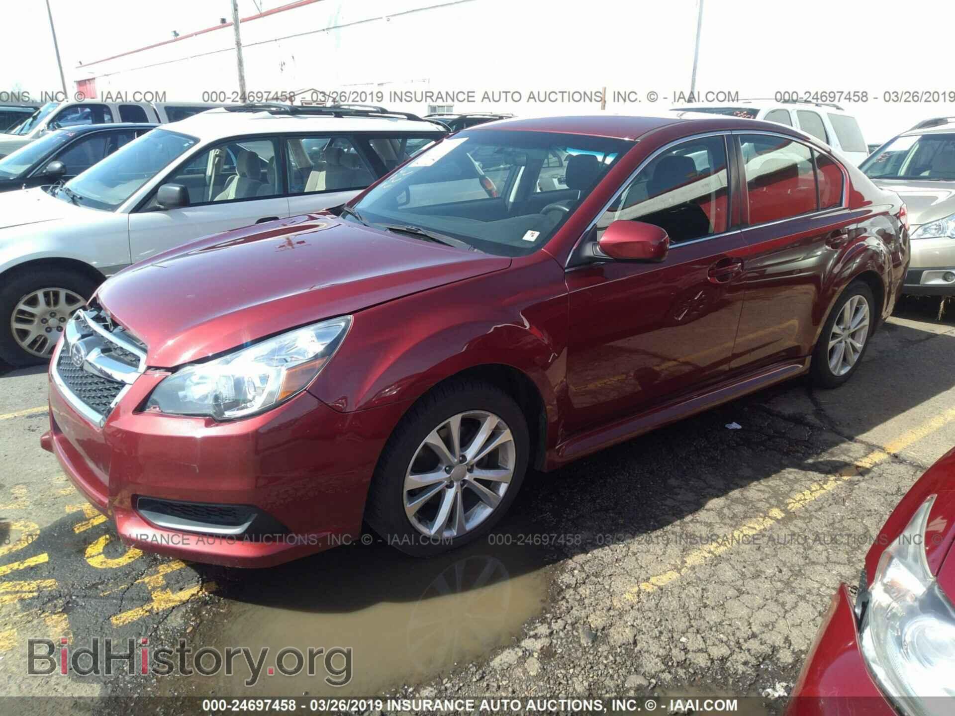 2013 SUBARU LEGACY - VIN: 4S3BMBC68D3045507 - Фото 2