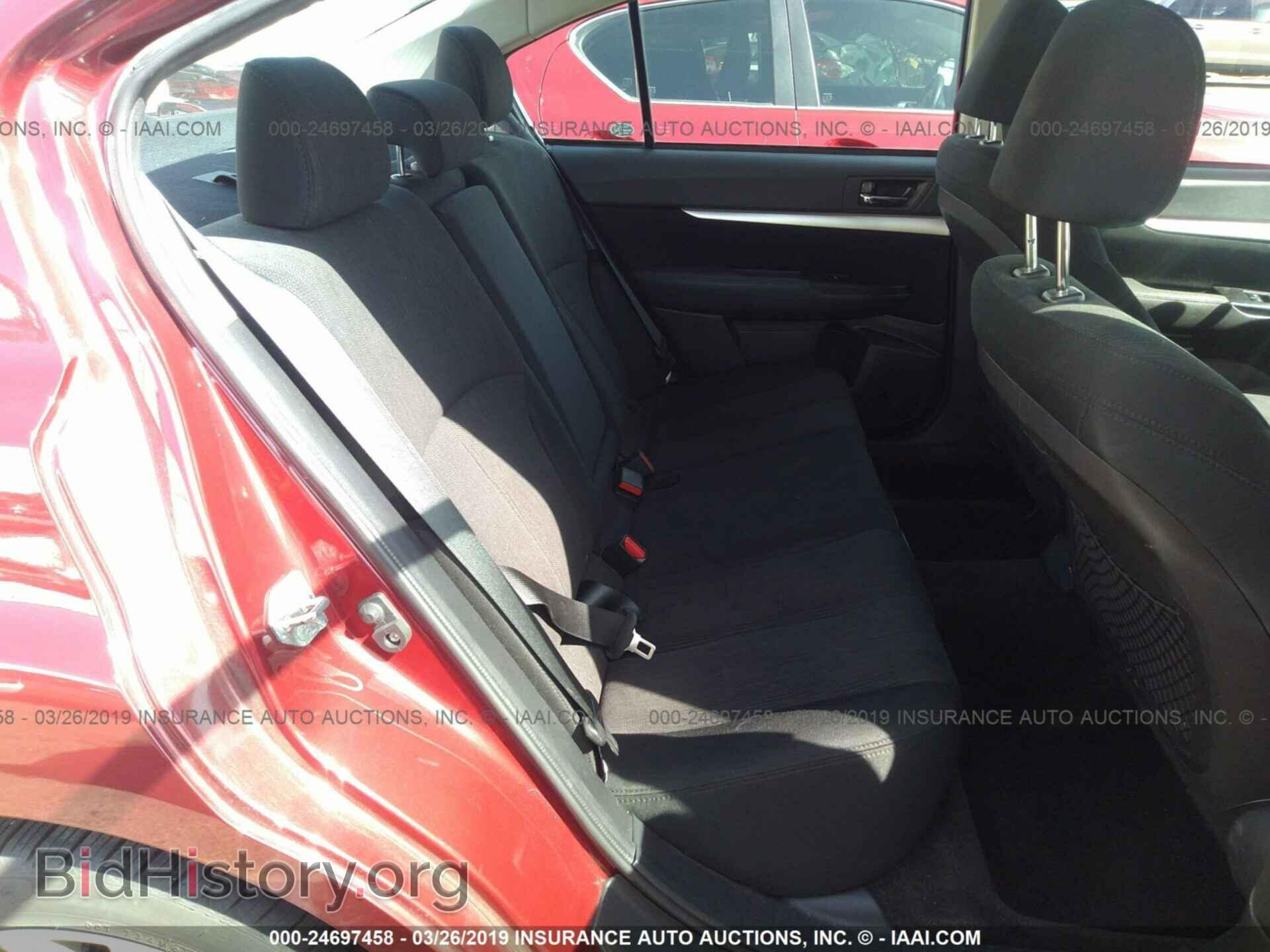 2013 SUBARU LEGACY - VIN: 4S3BMBC68D3045507 - Фото 8