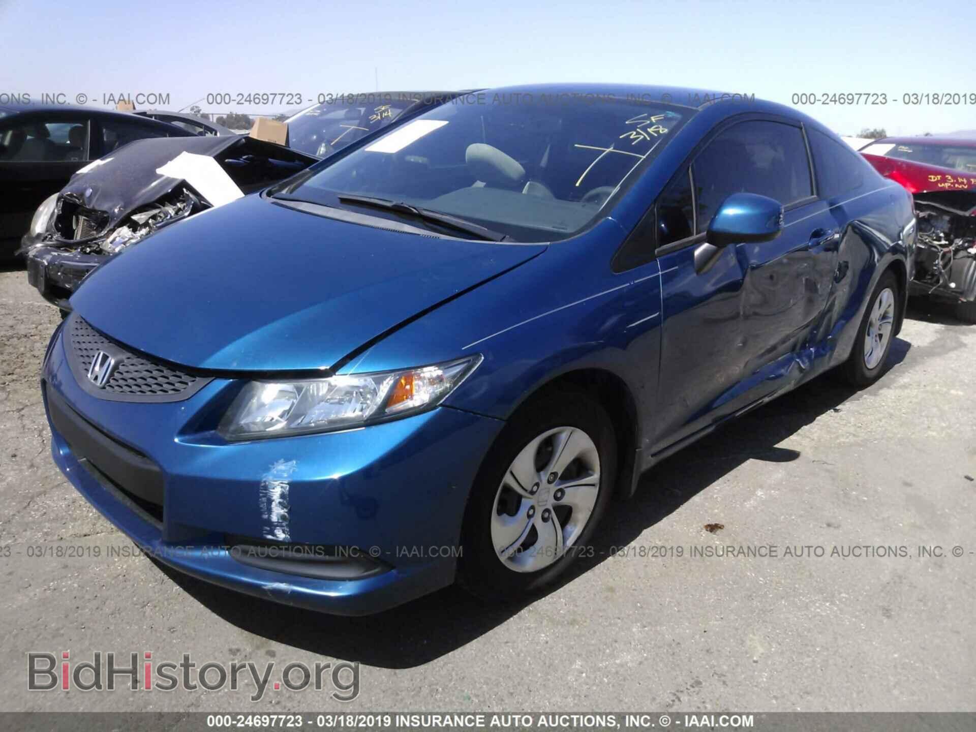 2013 HONDA CIVIC - VIN: 2HGFG3B56DH528208 - Фото 2