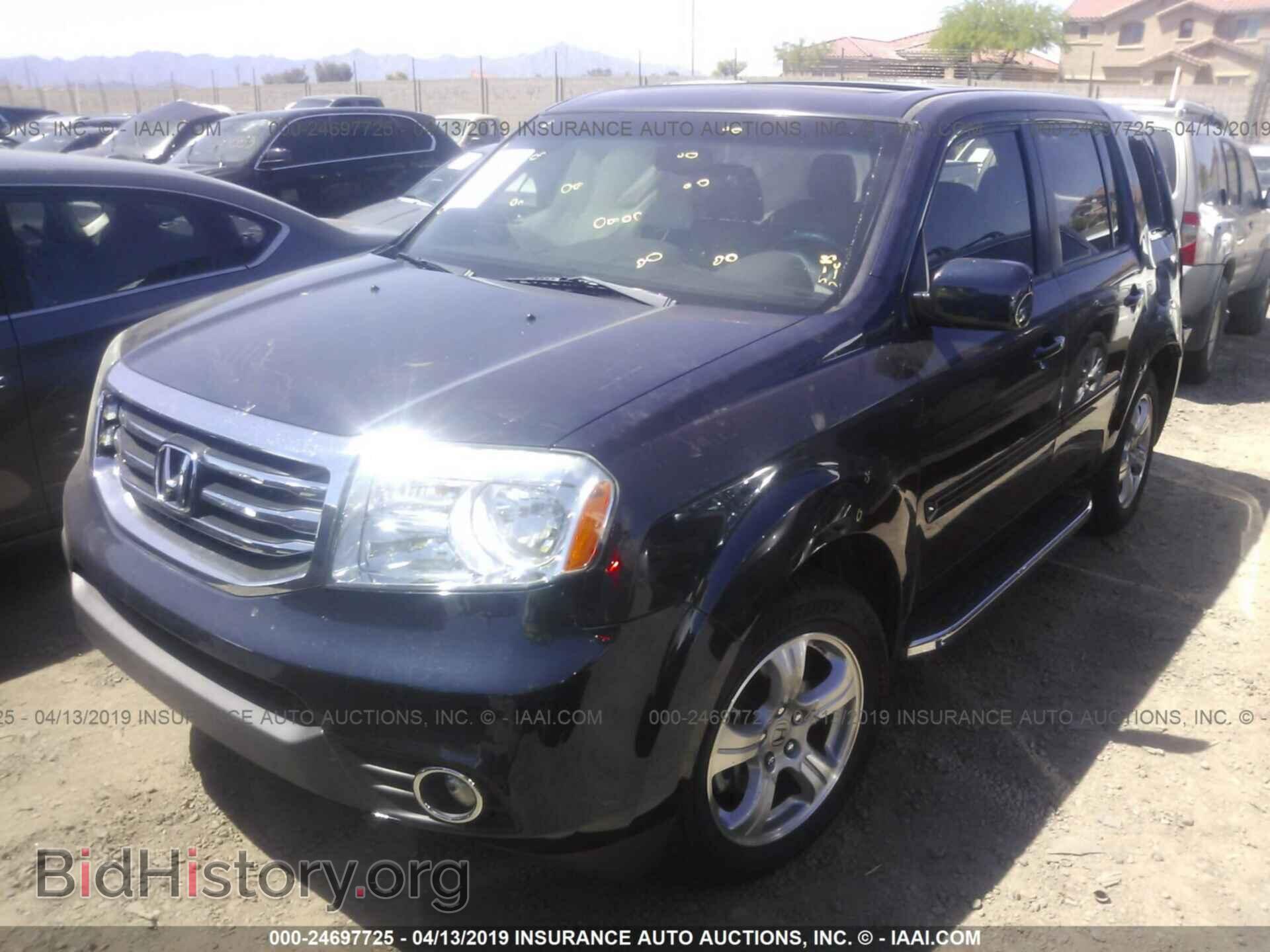 2012 HONDA PILOT - VIN: 5FNYF3H64CB039935 - Фото 2