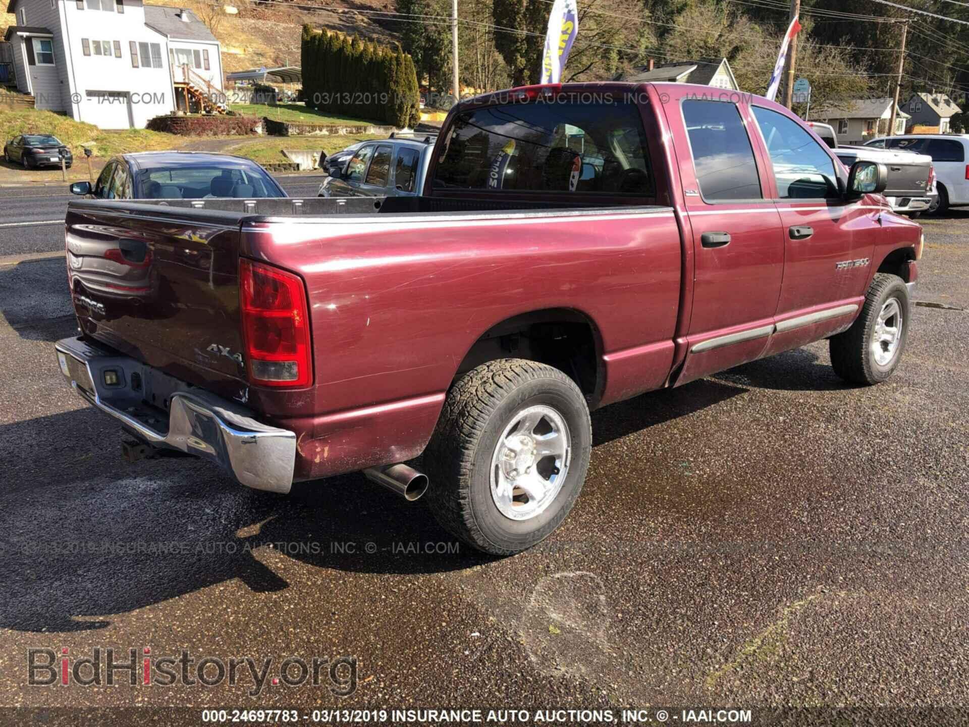2002 DODGE RAM 1500 - VIN: 3D7HU18N62G170560 - Фото 4