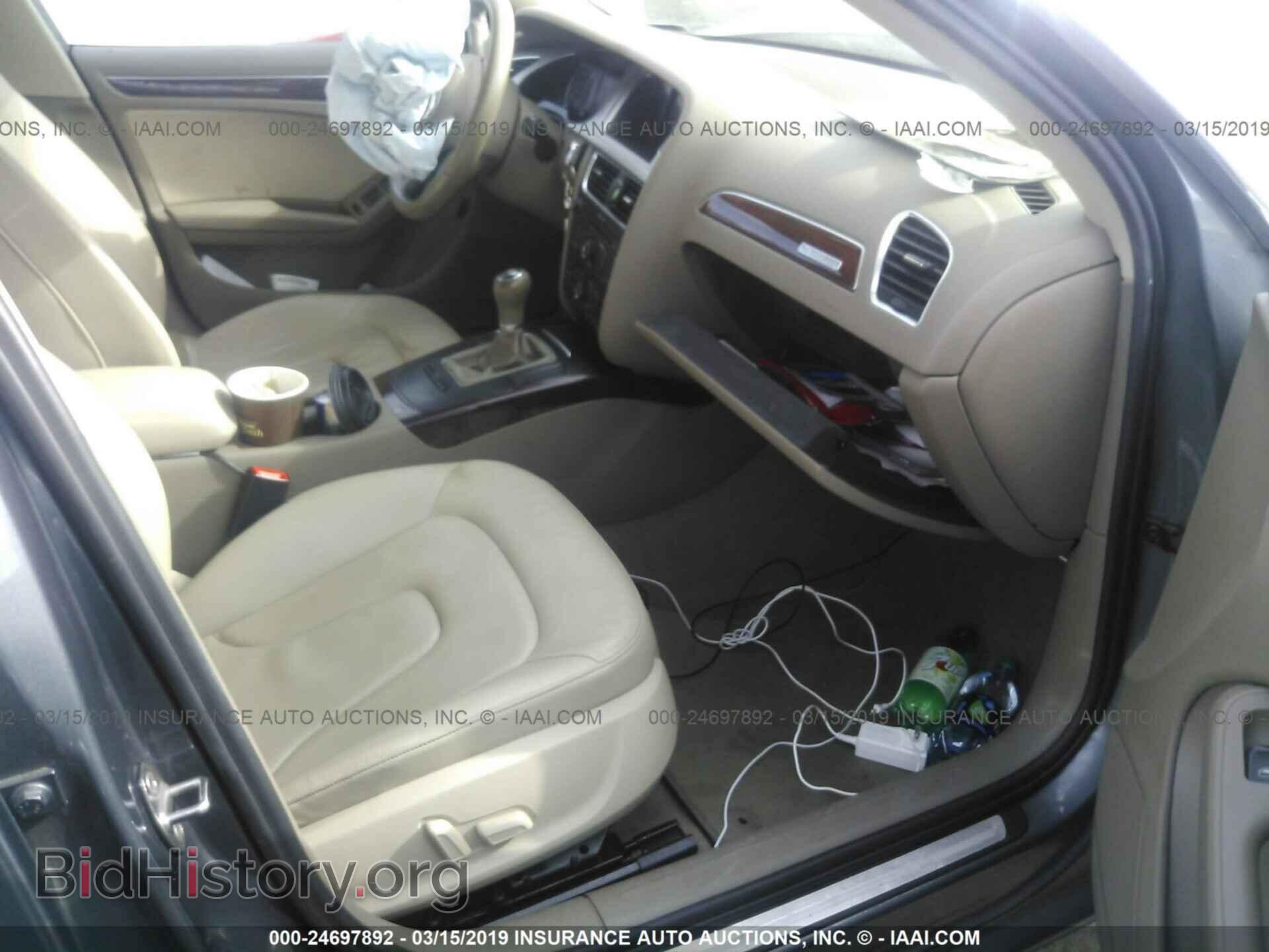 2012 AUDI A4 - VIN: WAUDFAFL8CN003952 - Photo 5
