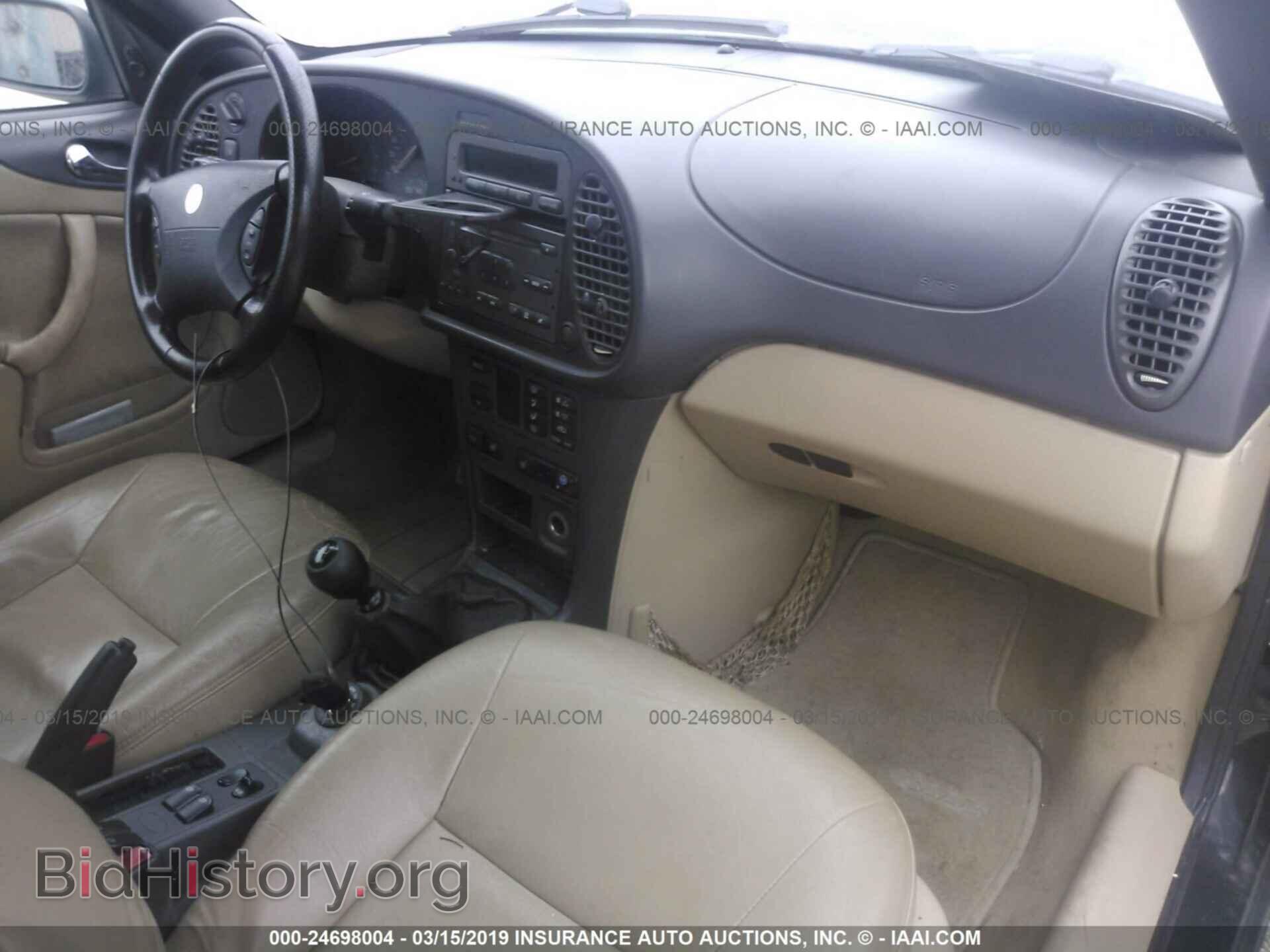 2001 SAAB 9-3 - VIN: YS3DF75K817010022 - Фото 5