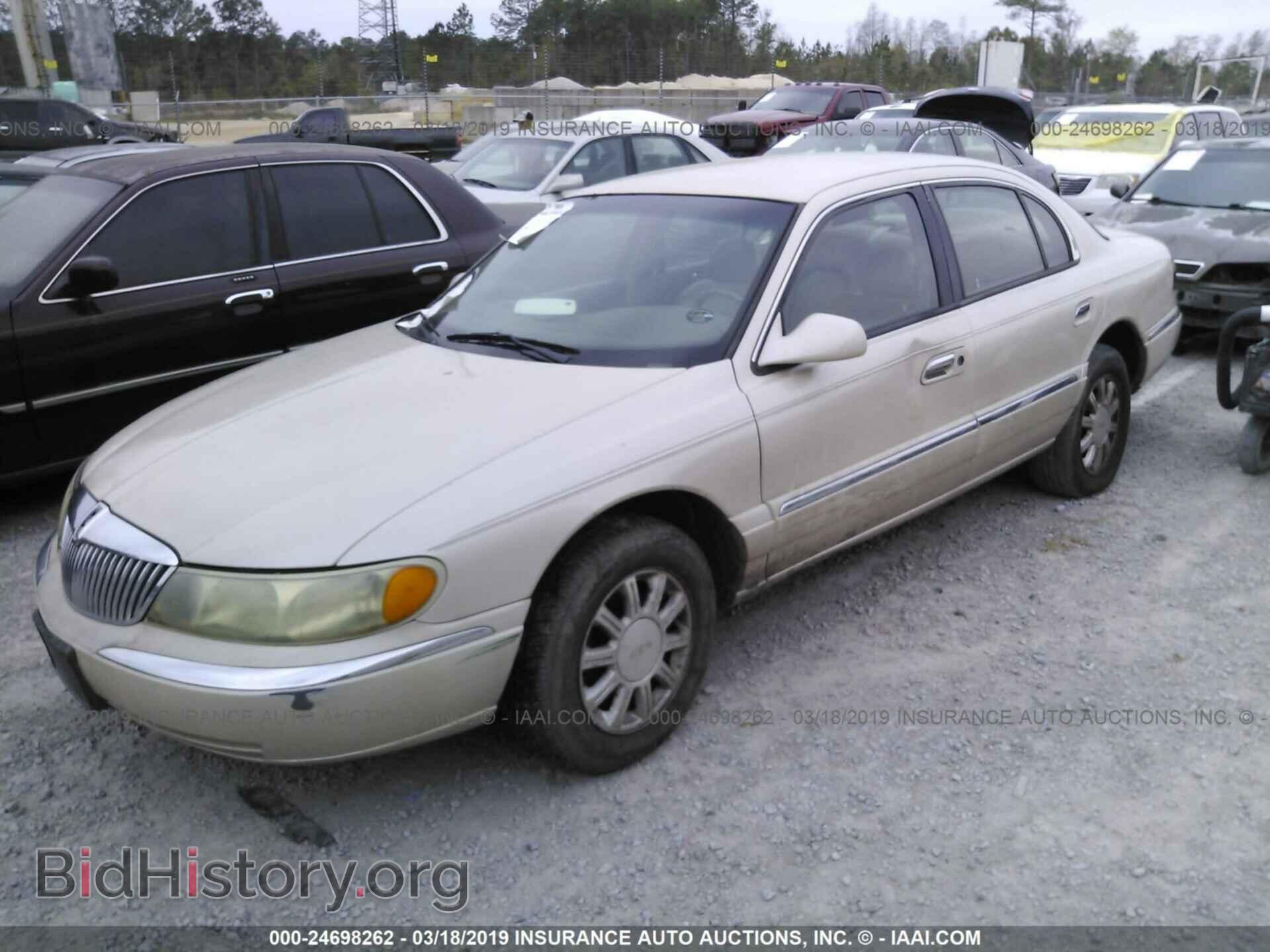 2001 LINCOLN CONTINENTAL - VIN: 1LNHM97V01Y667002 - Фото 2