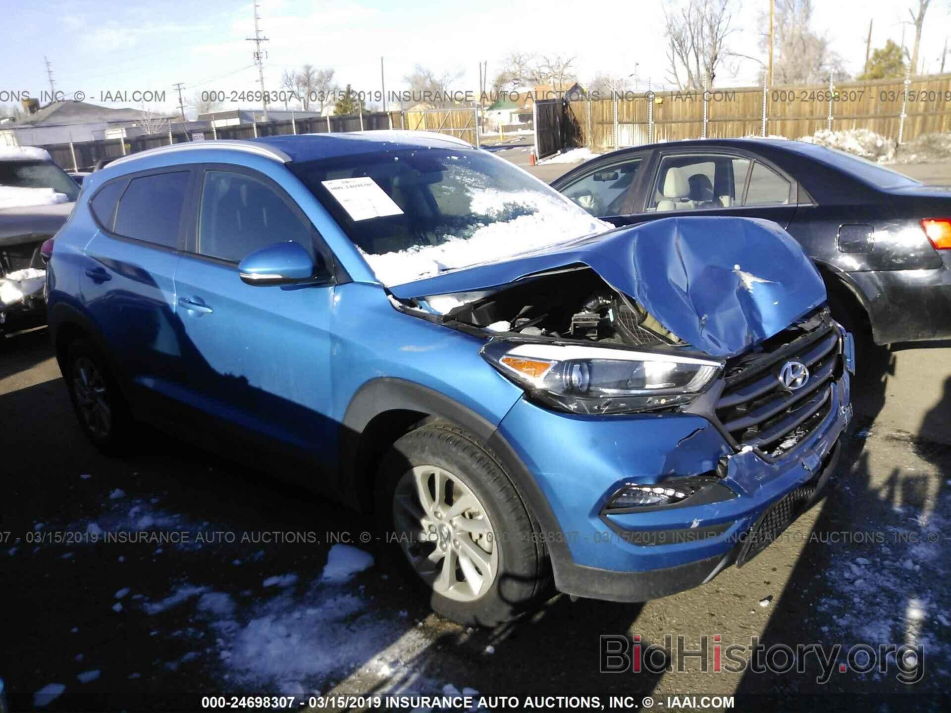 Photo KM8J3CA22GU214564 - HYUNDAI TUCSON 2016