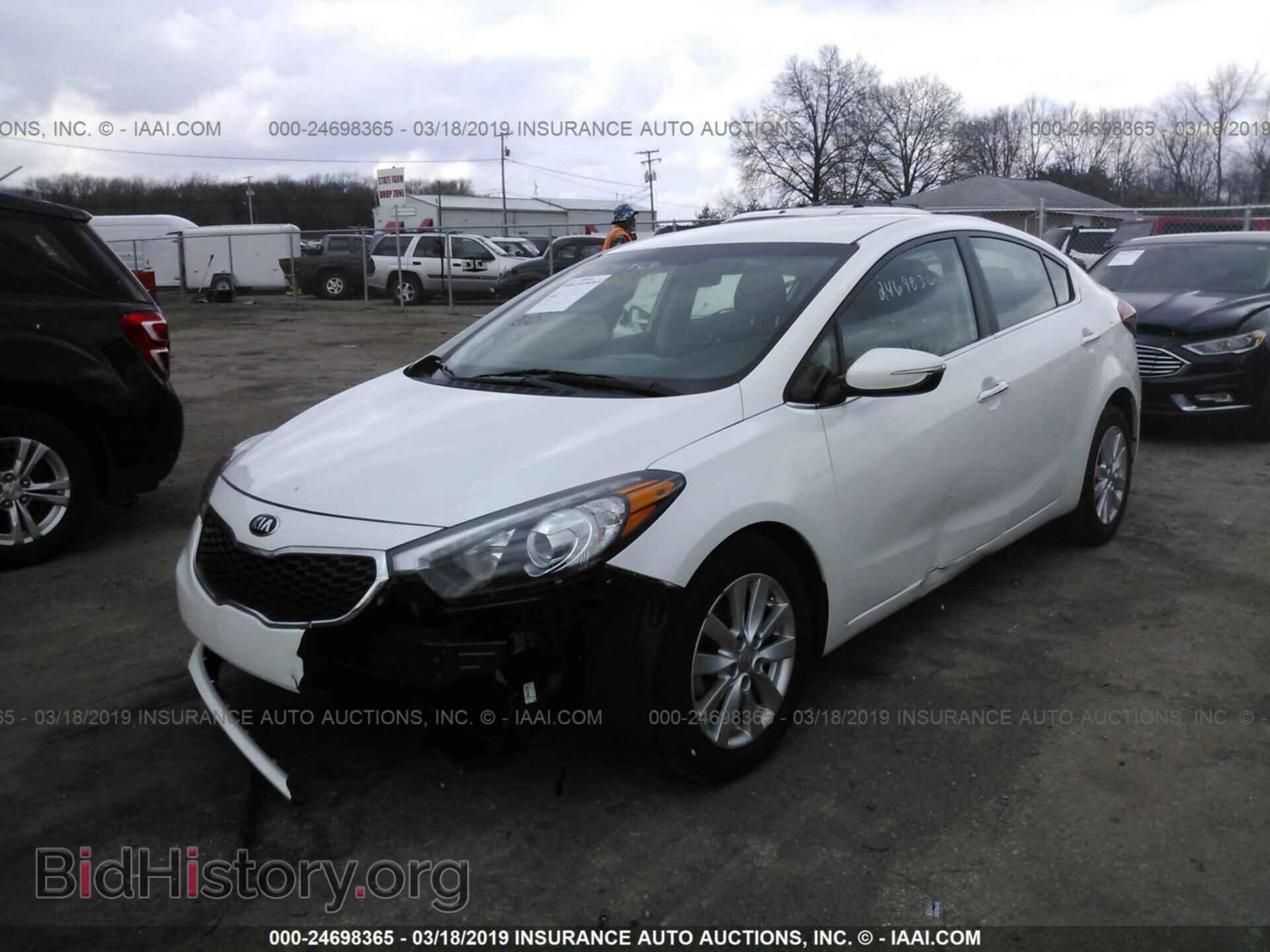 2014 KIA FORTE - VIN: KNAFX4A89E5105712 - Фото 2