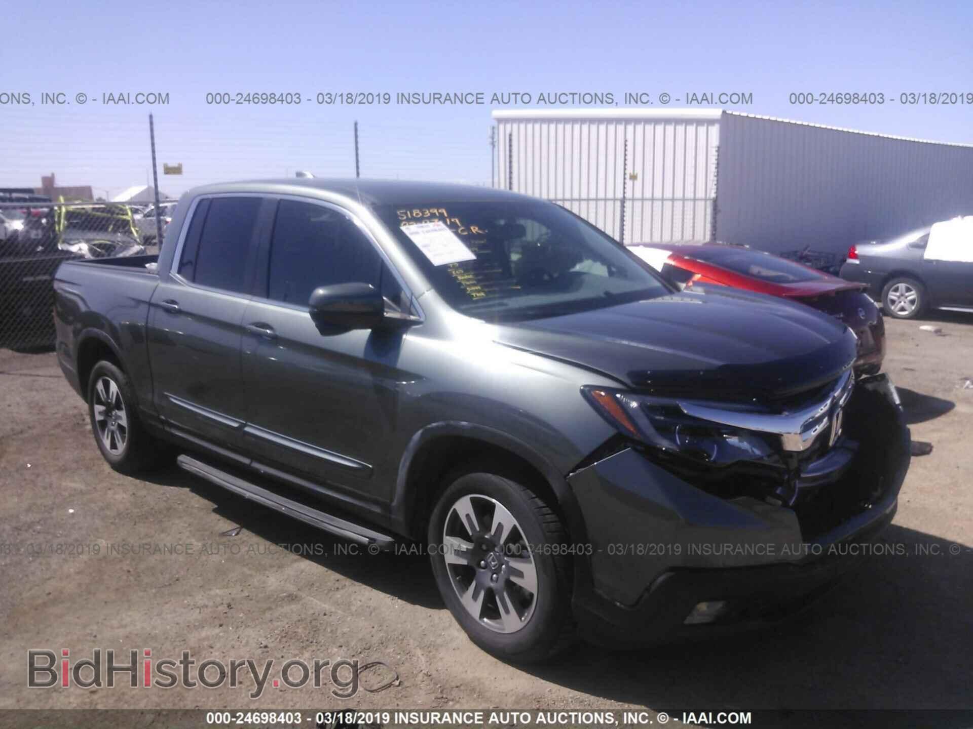 Photo 5FPYK2F60HB001481 - HONDA RIDGELINE 2017