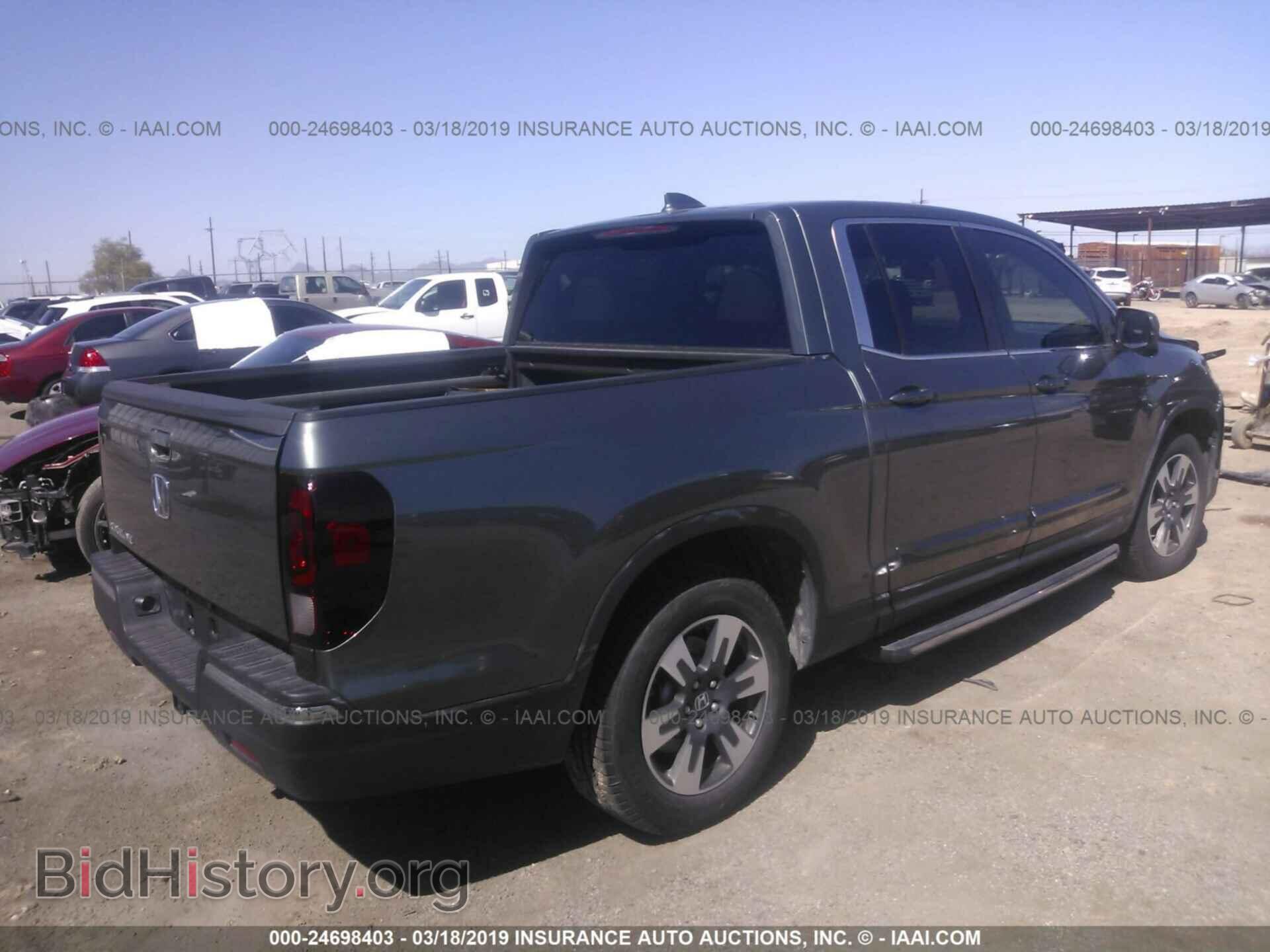 2017 HONDA RIDGELINE - VIN: 5FPYK2F60HB001481 - Фото 4