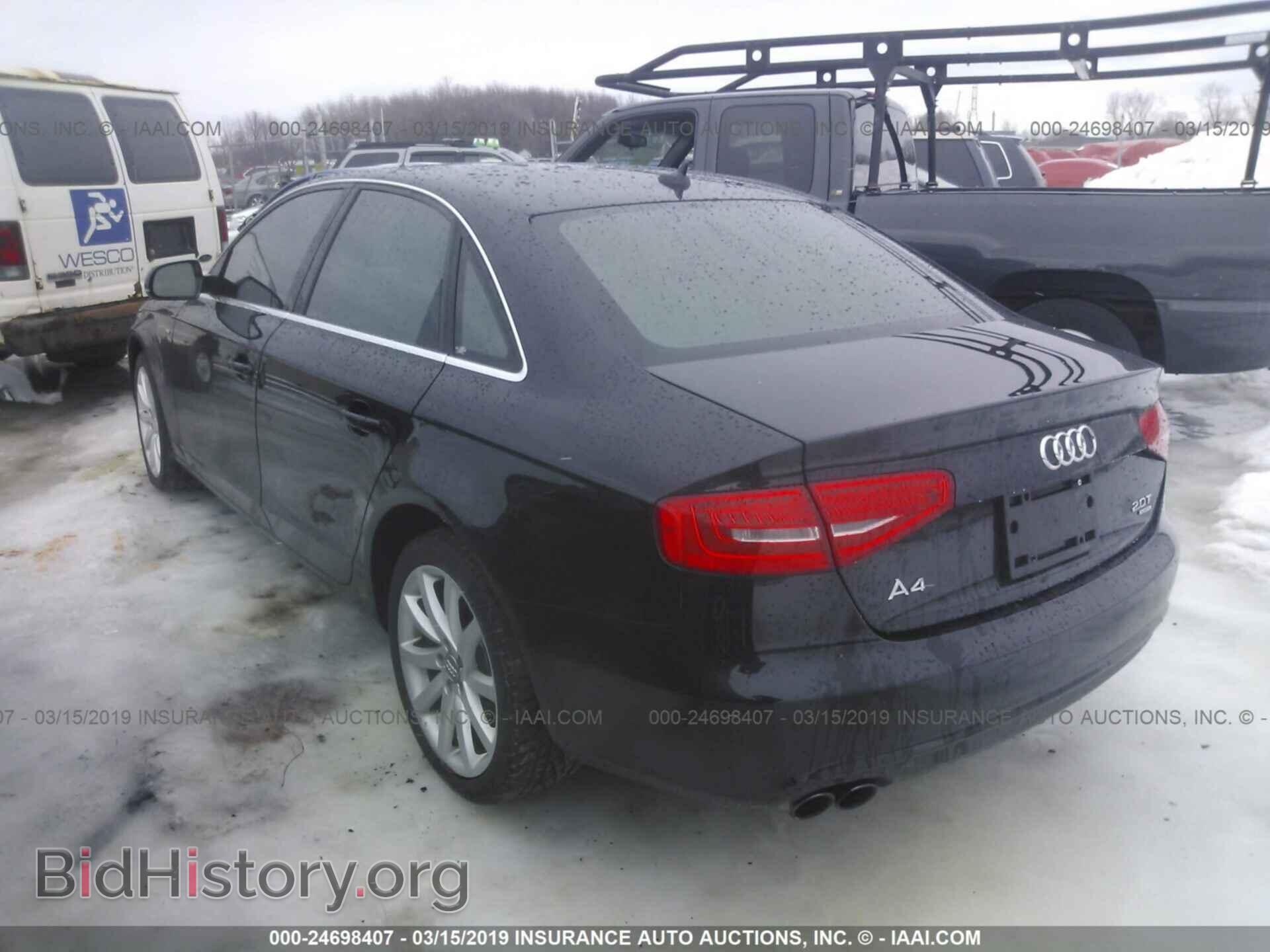 2013 AUDI A4 - VIN: WAUFFAFL8DN016873 - Фото 3