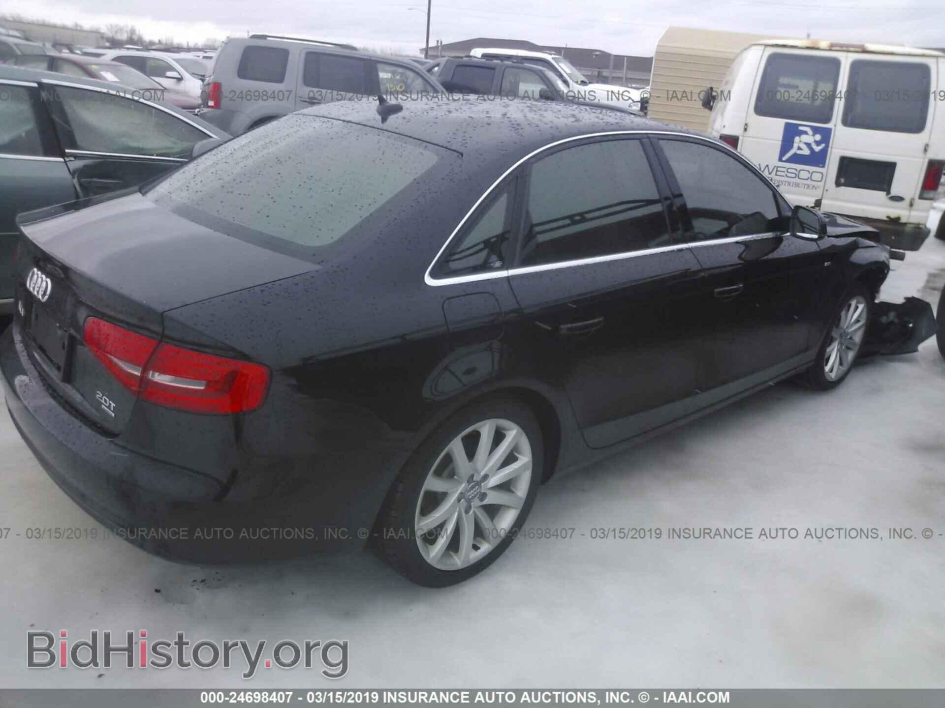 2013 AUDI A4 - VIN: WAUFFAFL8DN016873 - Фото 4