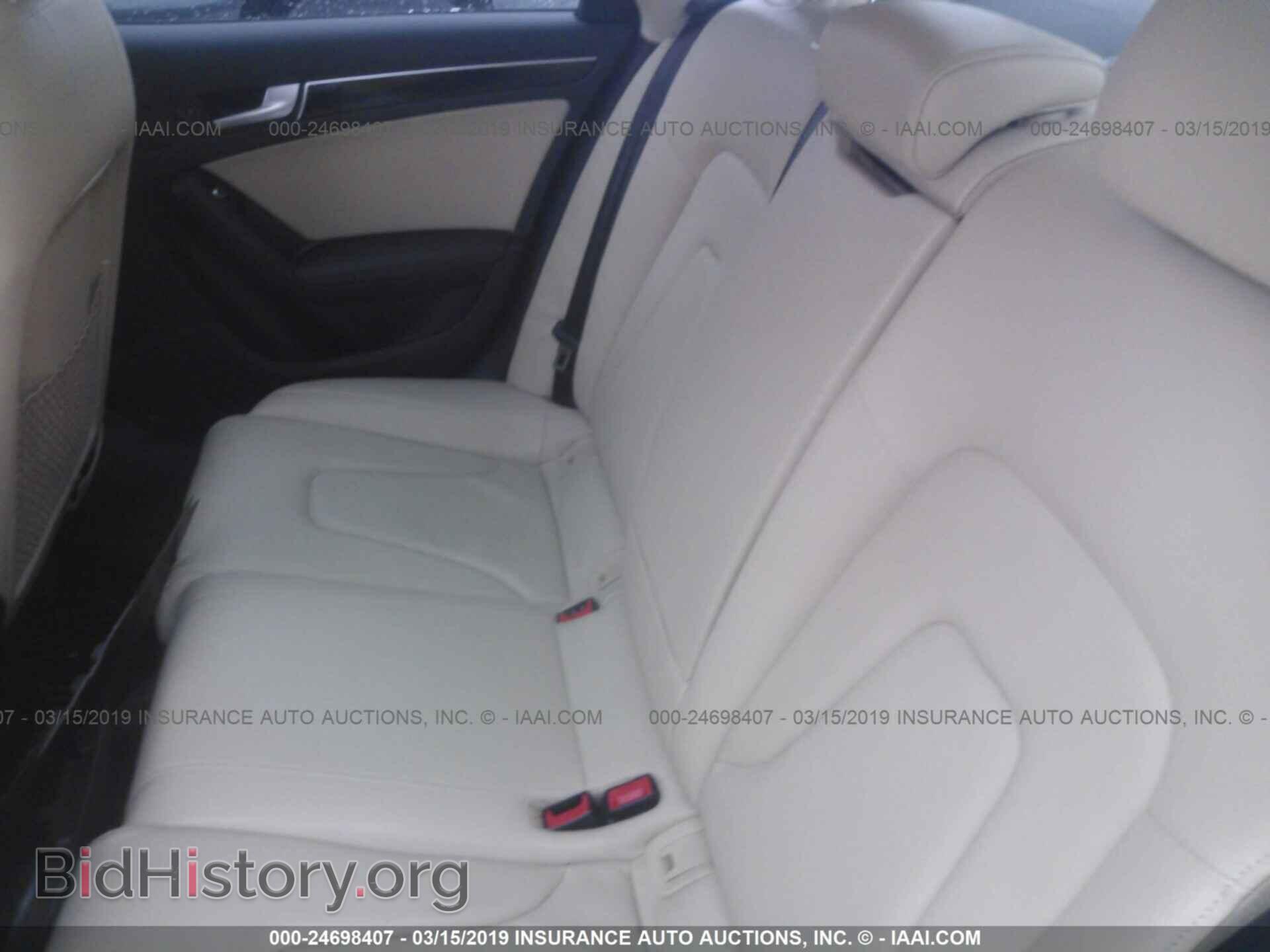 2013 AUDI A4 - VIN: WAUFFAFL8DN016873 - Фото 8
