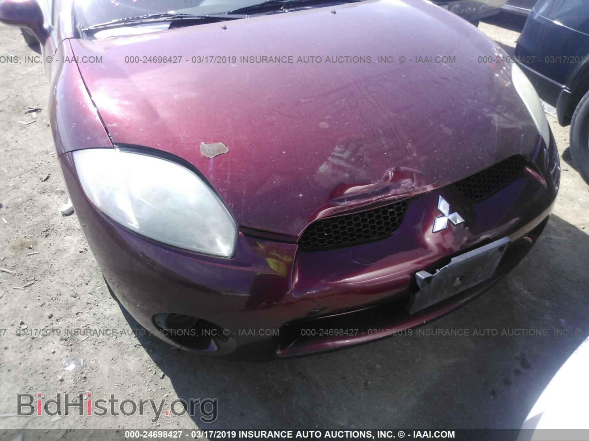 2006 MITSUBISHI ECLIPSE - VIN: 4A3AK24F46E031074 - Фото 6