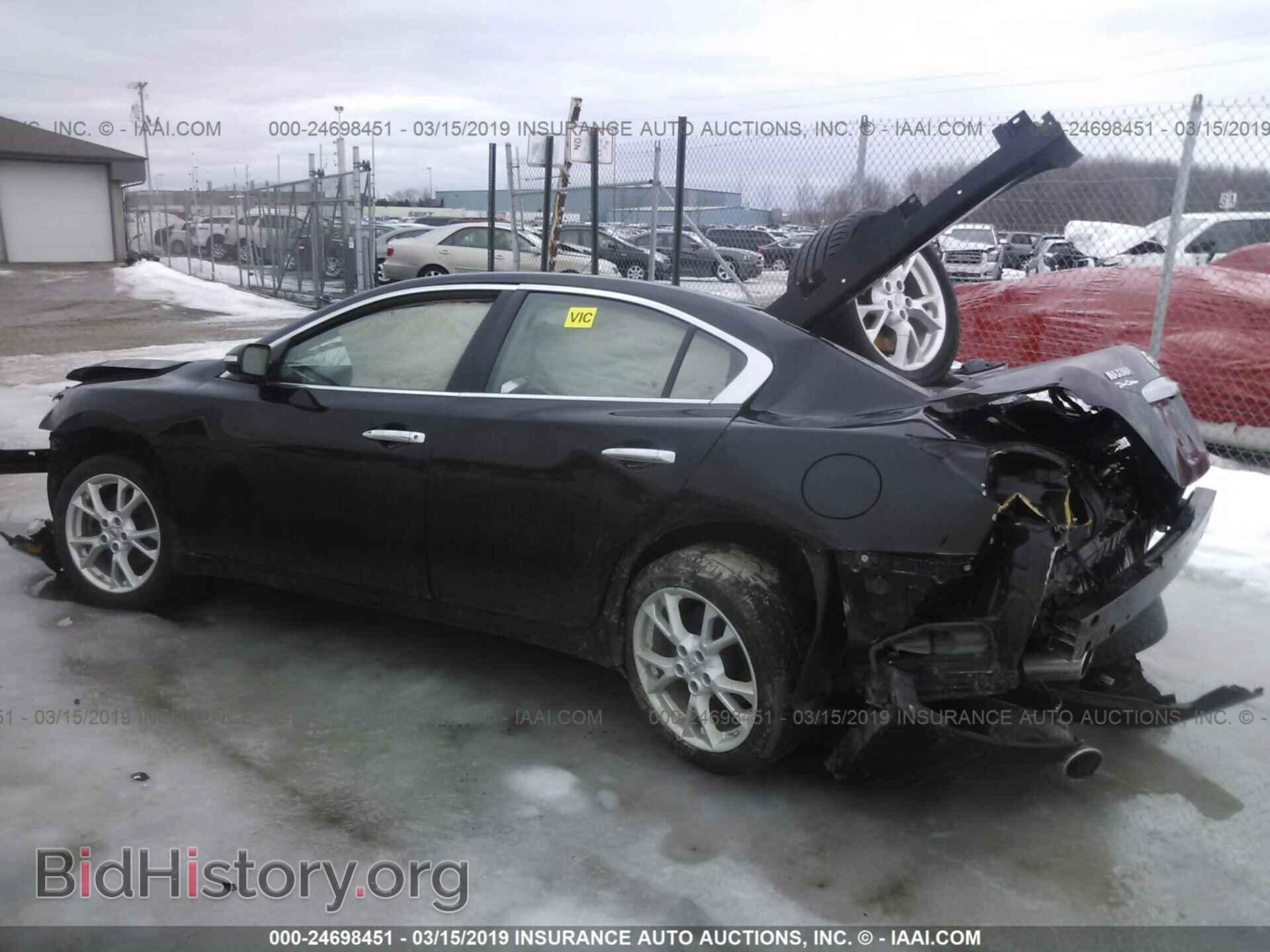 2012 NISSAN MAXIMA - VIN: 1N4AA5APXCC811825 - Фото 3