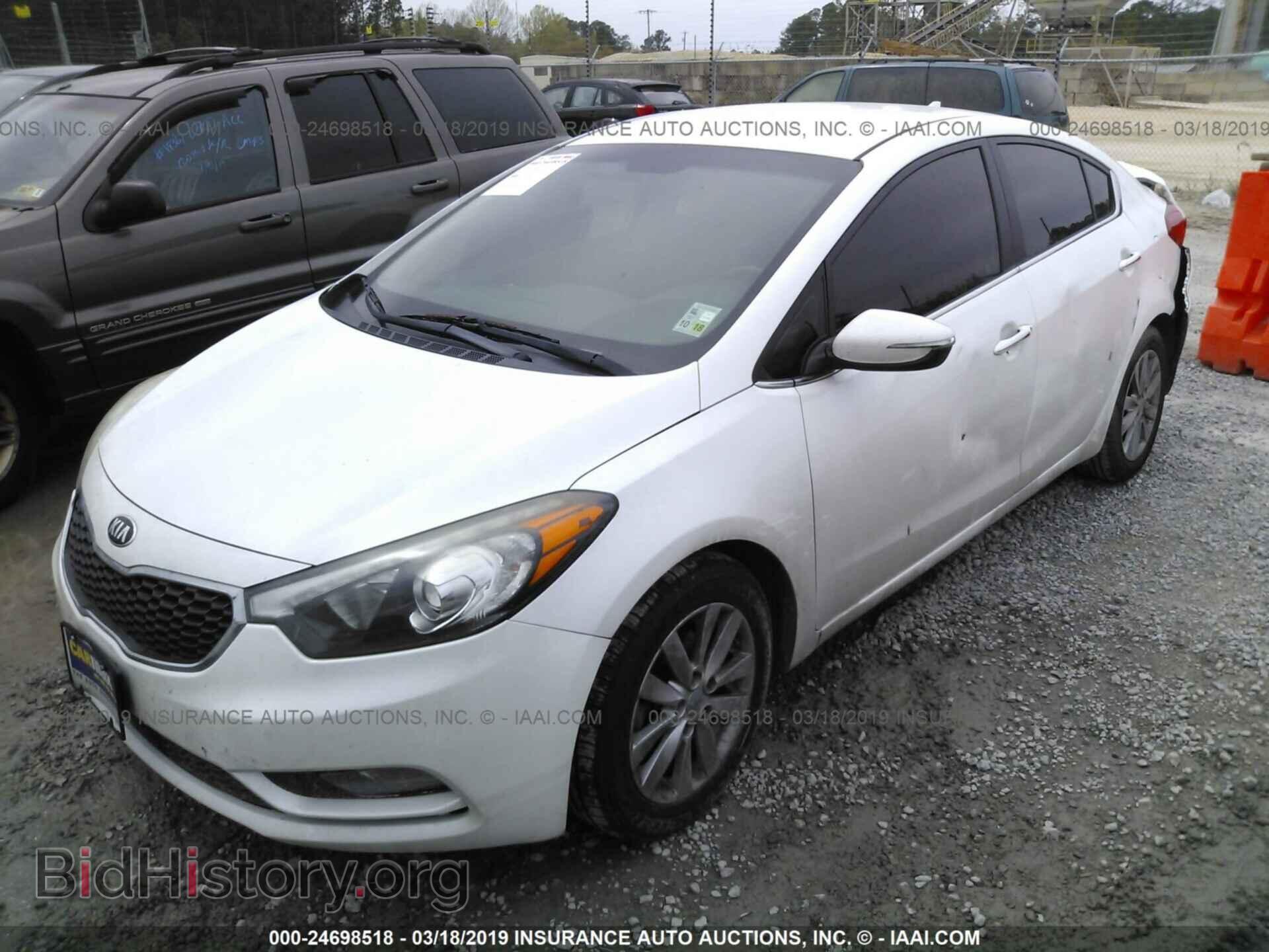 2014 KIA FORTE - VIN: KNAFX4A81E5051516 - Фото 2