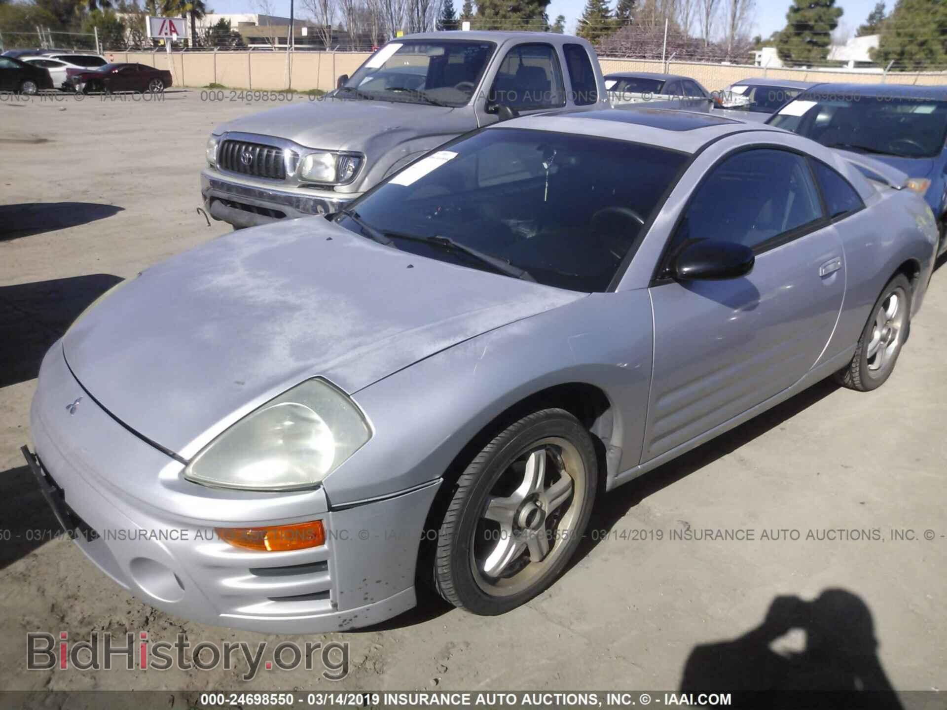 2003 MITSUBISHI ECLIPSE - VIN: 4A3AC44G53E156095 - Фото 2
