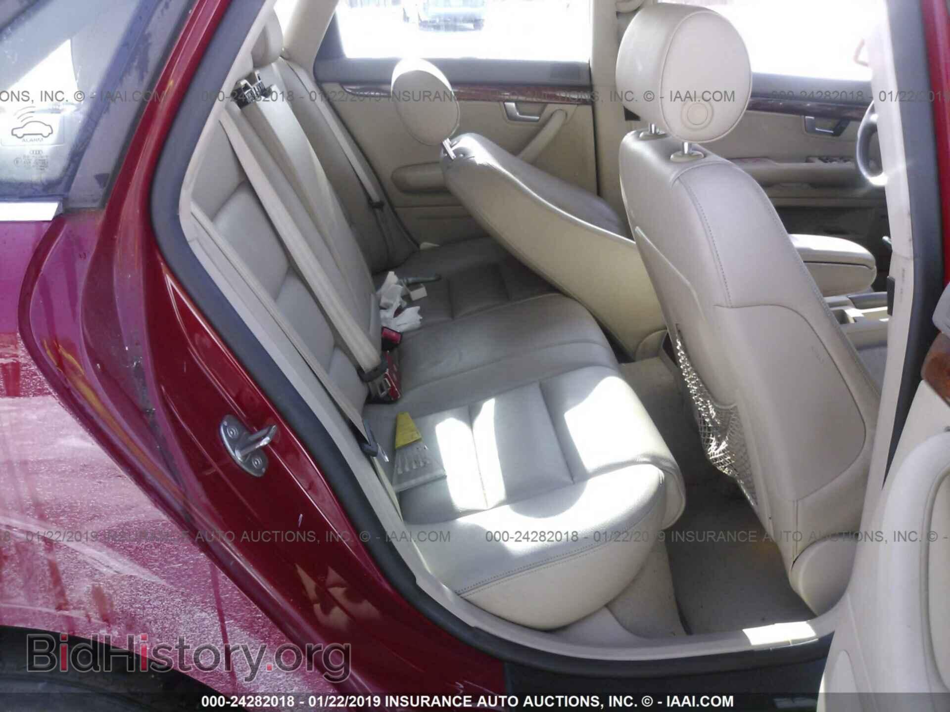 2002 AUDI A4 - VIN: WAULT68E12A161670 - Фото 8
