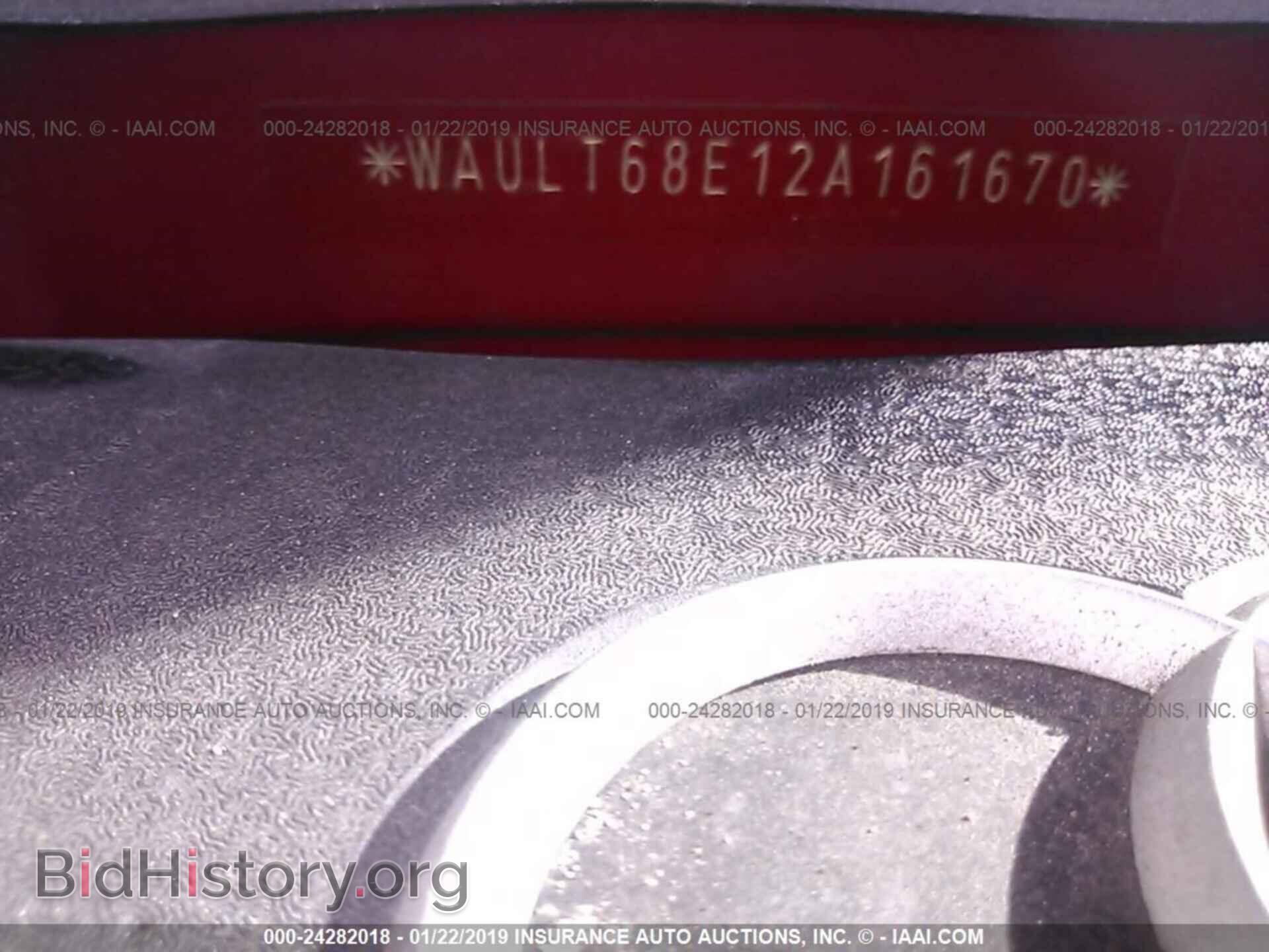 2002 AUDI A4 - VIN: WAULT68E12A161670 - Фото 9