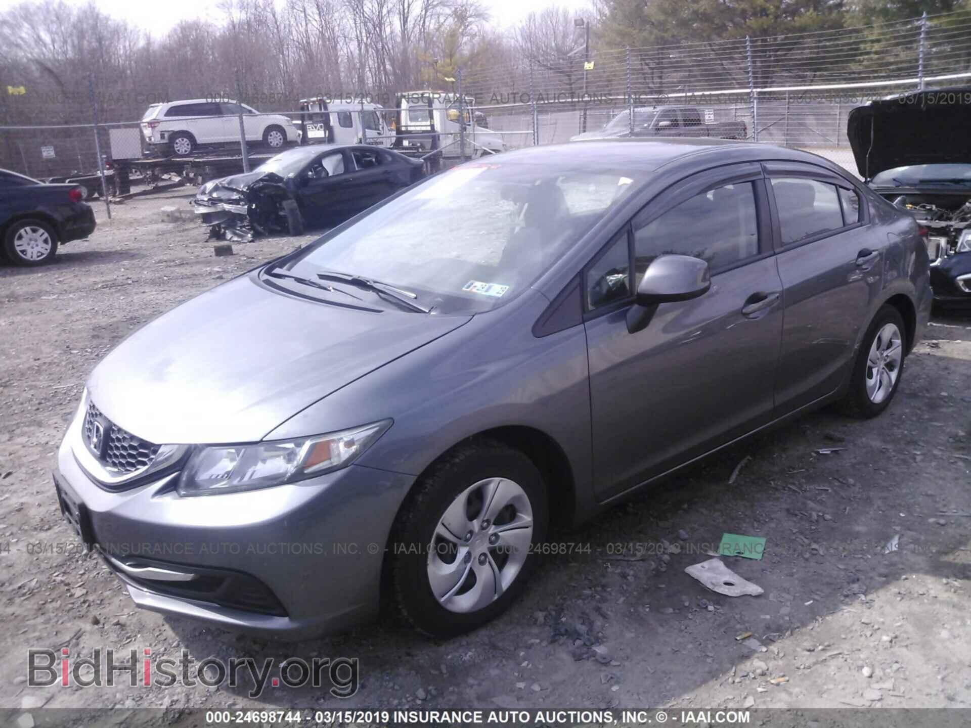 2013 HONDA CIVIC - VIN: 19XFB2F54DE248624 - Фото 2
