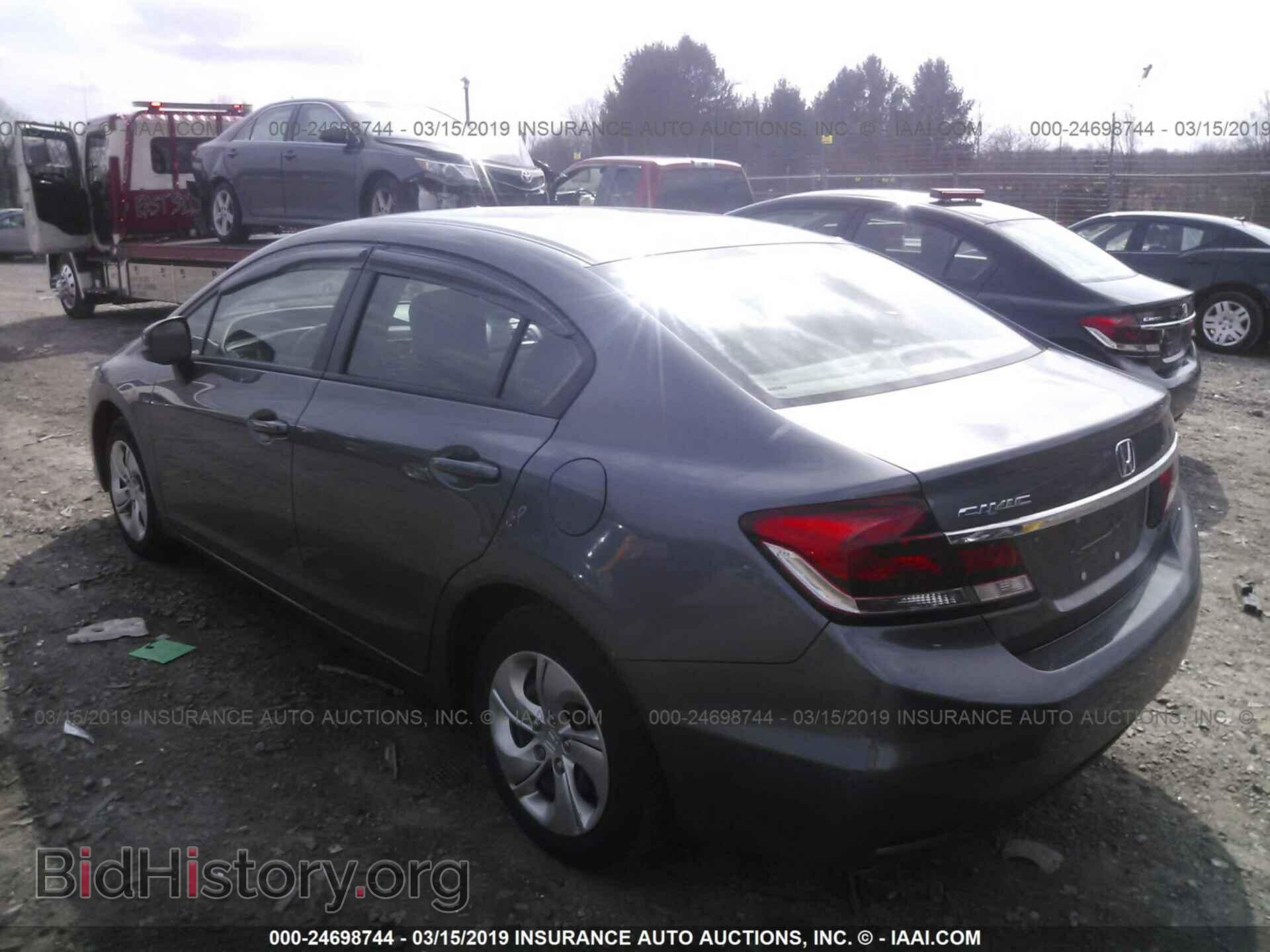 2013 HONDA CIVIC - VIN: 19XFB2F54DE248624 - Фото 3