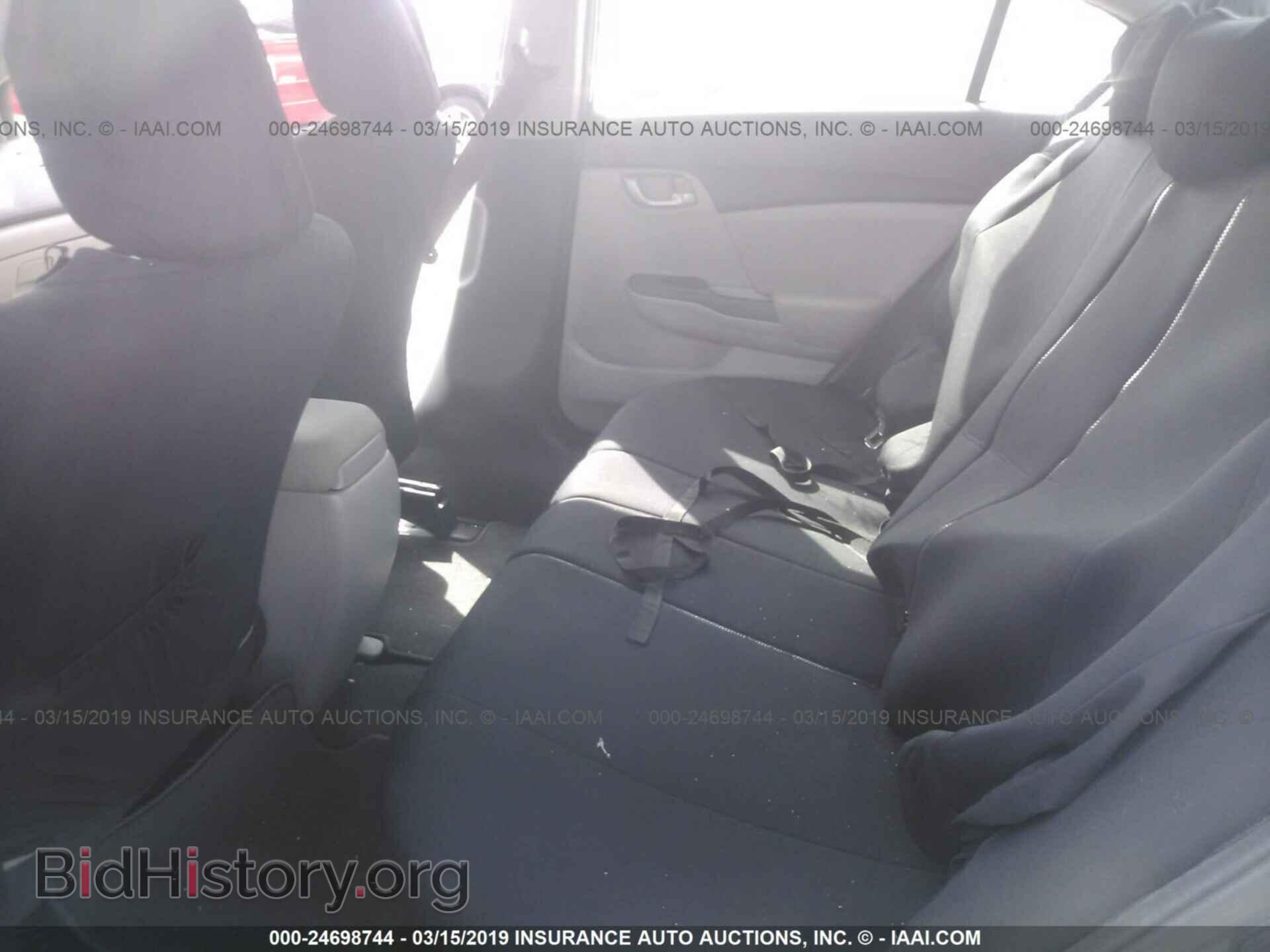 2013 HONDA CIVIC - VIN: 19XFB2F54DE248624 - Фото 8
