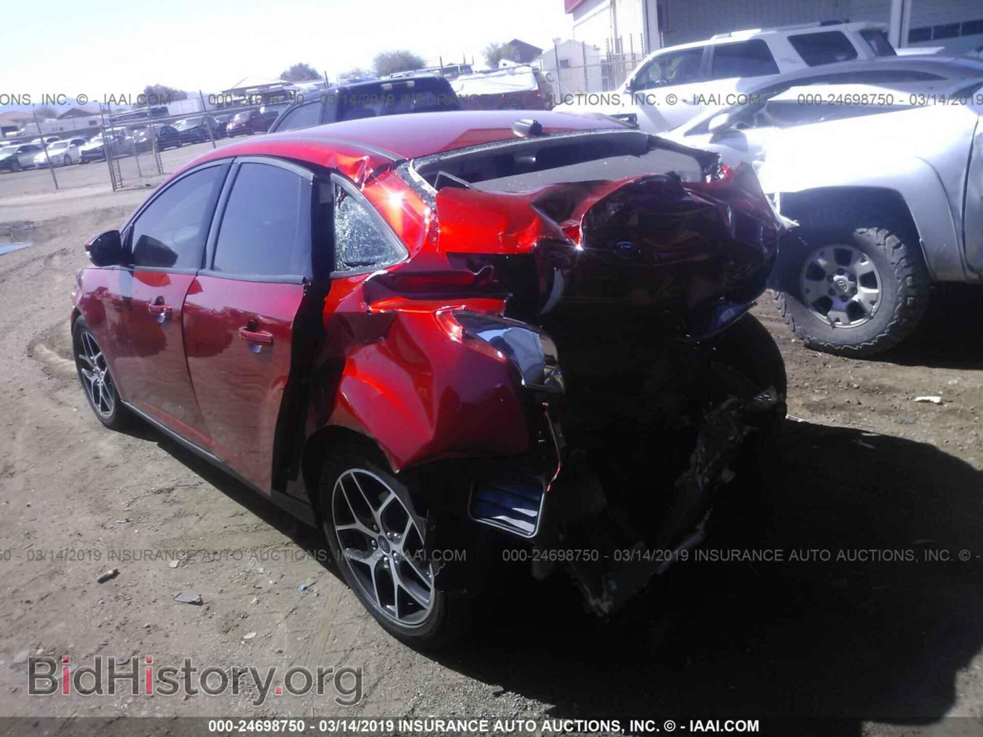 2018 FORD FOCUS - VIN: 1FADP3H27JL322810 - Фото 3