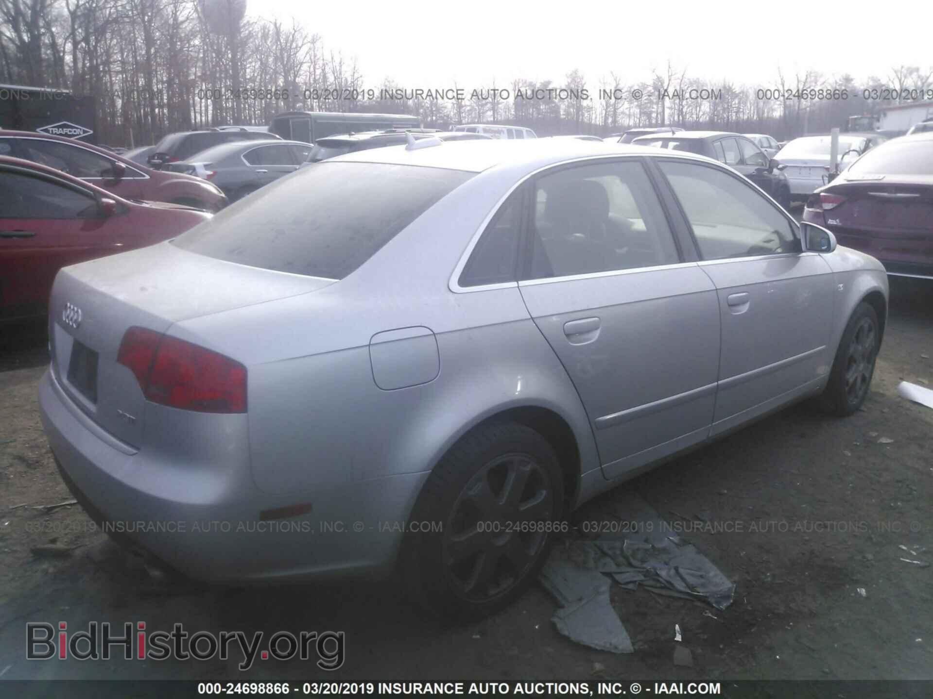 2006 AUDI A4 - VIN: WAUAF78E66A113219 - Фото 4