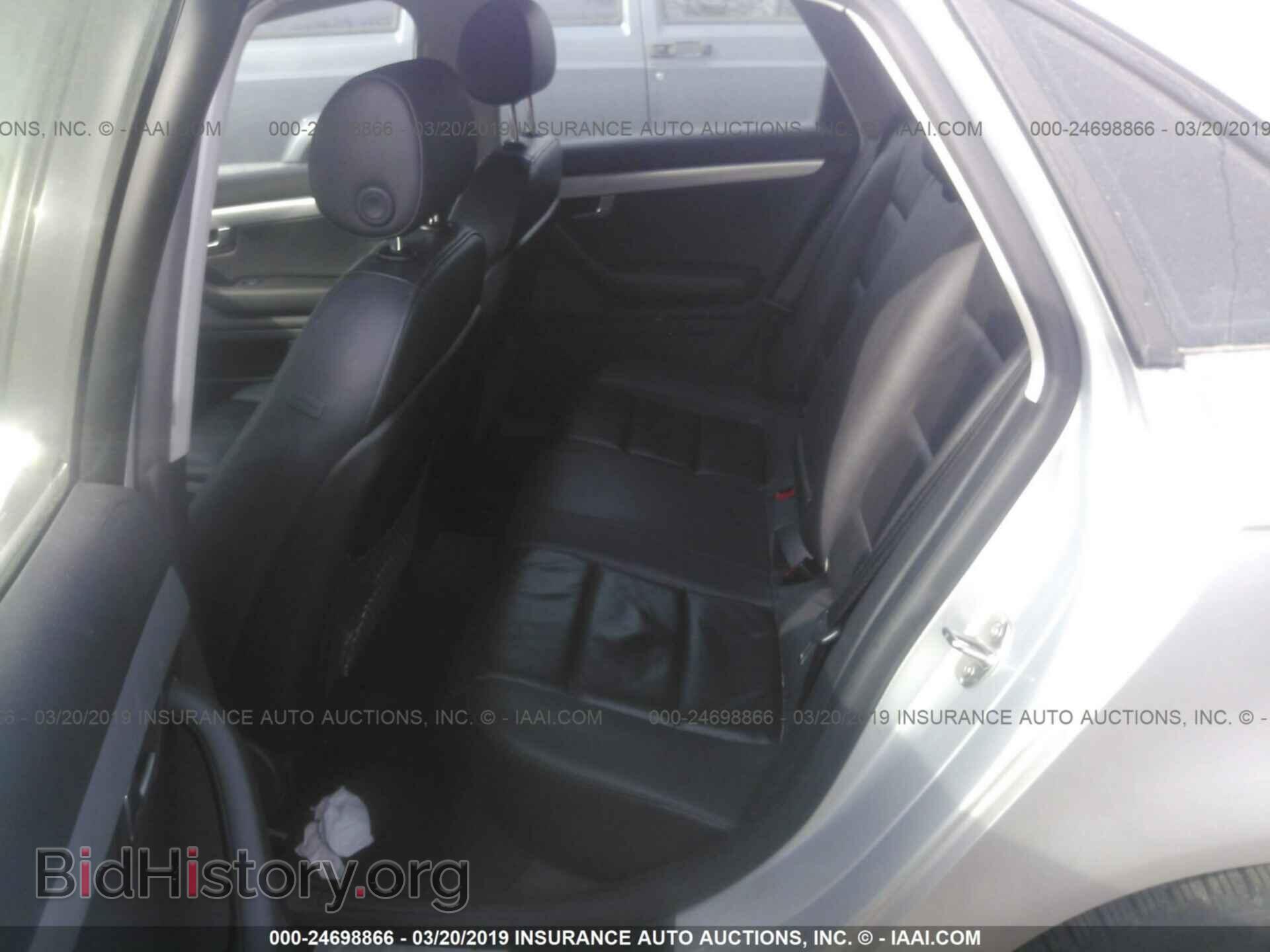 2006 AUDI A4 - VIN: WAUAF78E66A113219 - Фото 8