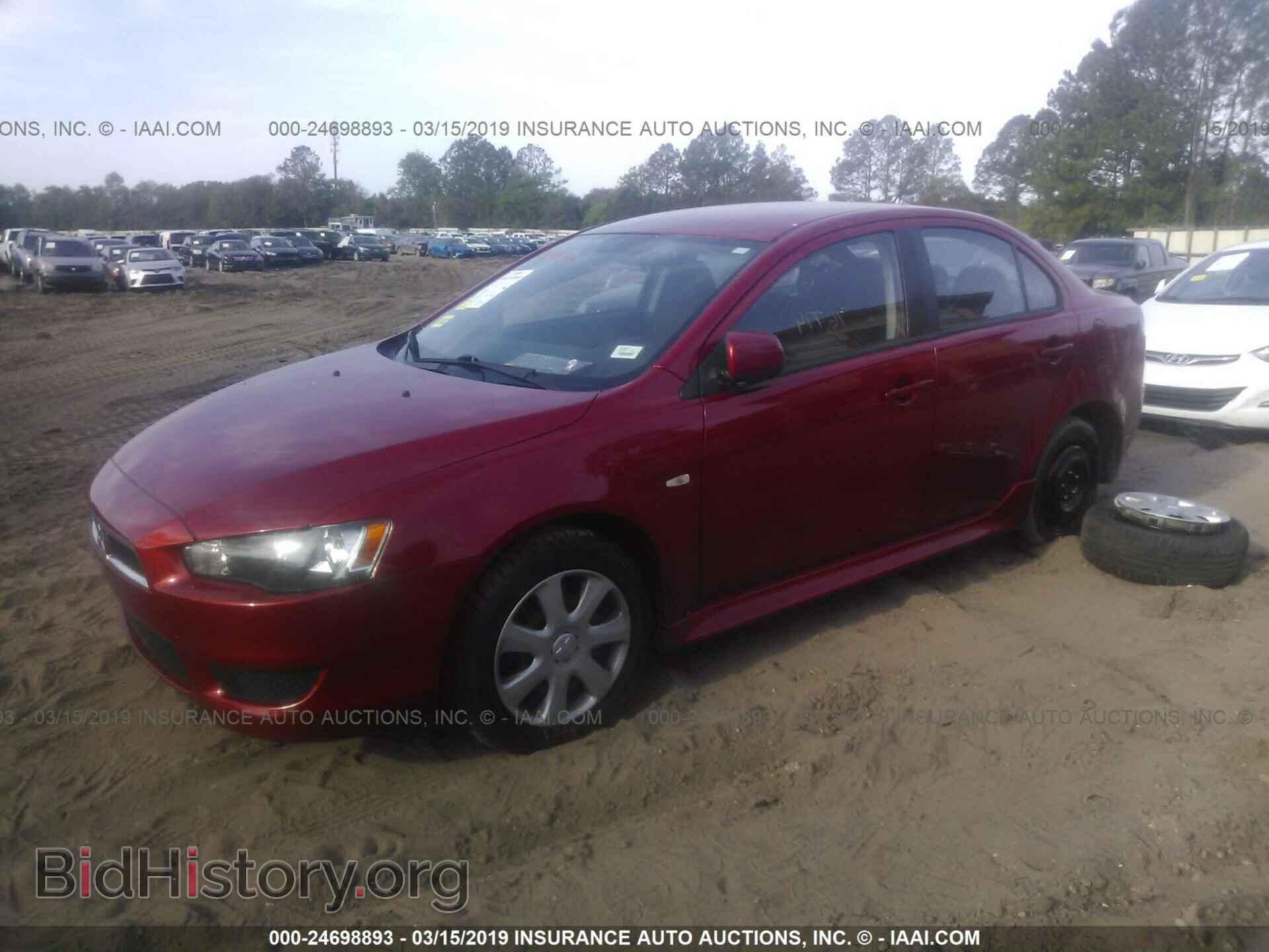 2013 MITSUBISHI LANCER - VIN: JA32U2FU3DU016502 - Фото 2