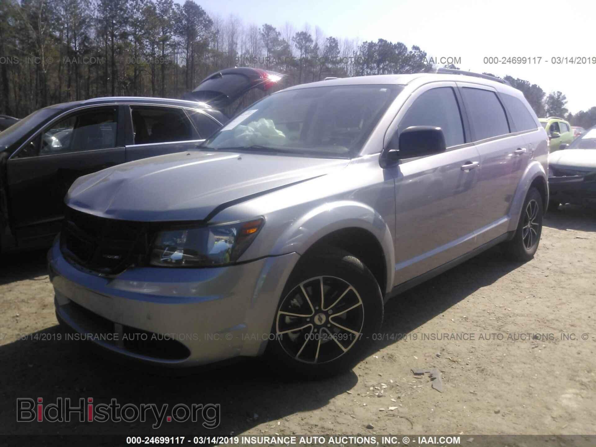 2018 DODGE JOURNEY - VIN: 3C4PDCAB9JT303478 - Фото 2