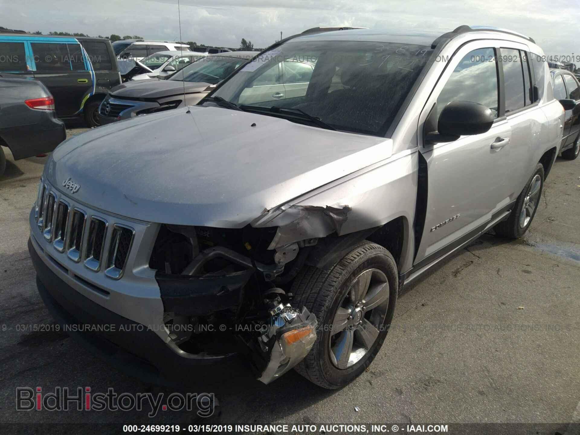 2012 JEEP COMPASS - VIN: 1C4NJCBA7CD553932 - Фото 2