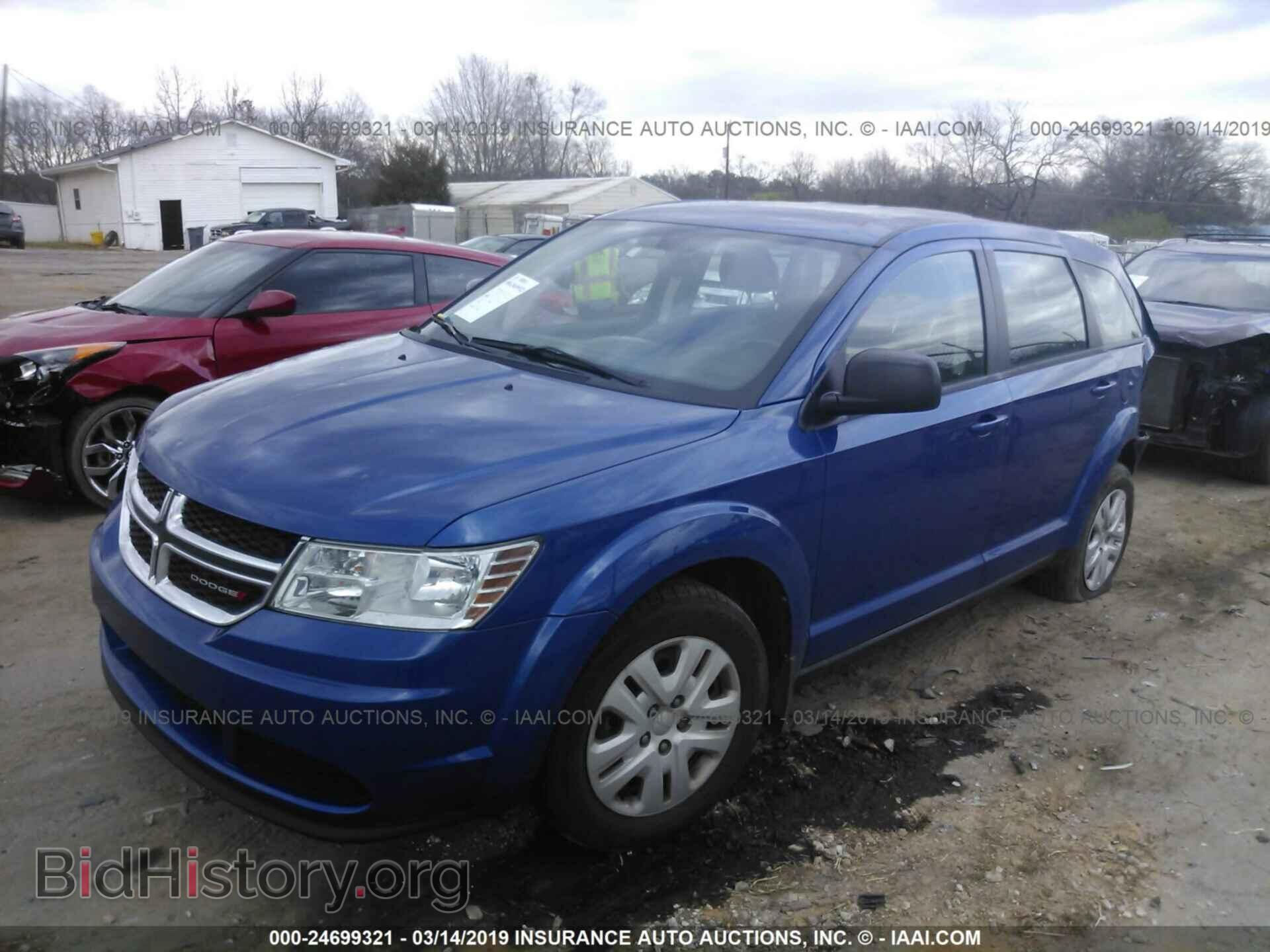 2015 DODGE JOURNEY - VIN: 3C4PDCAB4FT720739 - Фото 2