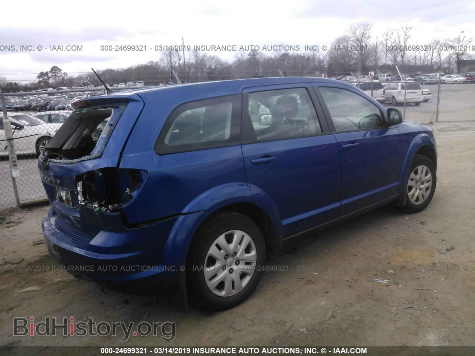 2015 DODGE JOURNEY - VIN: 3C4PDCAB4FT720739 - Фото 4